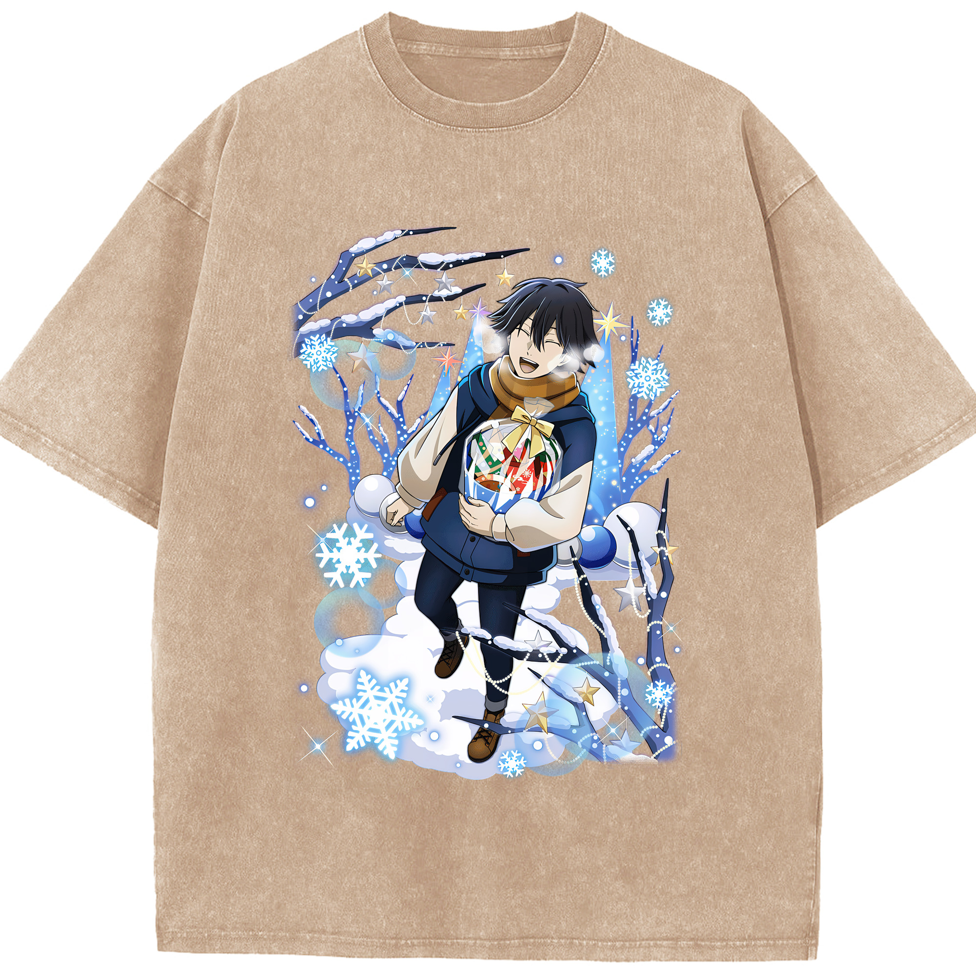 （画像用） 文豪ストレイドッグス Bungo Stray Dogs 綿100% ヴィンテージ風 半袖Tシャツ（フロントプリント）