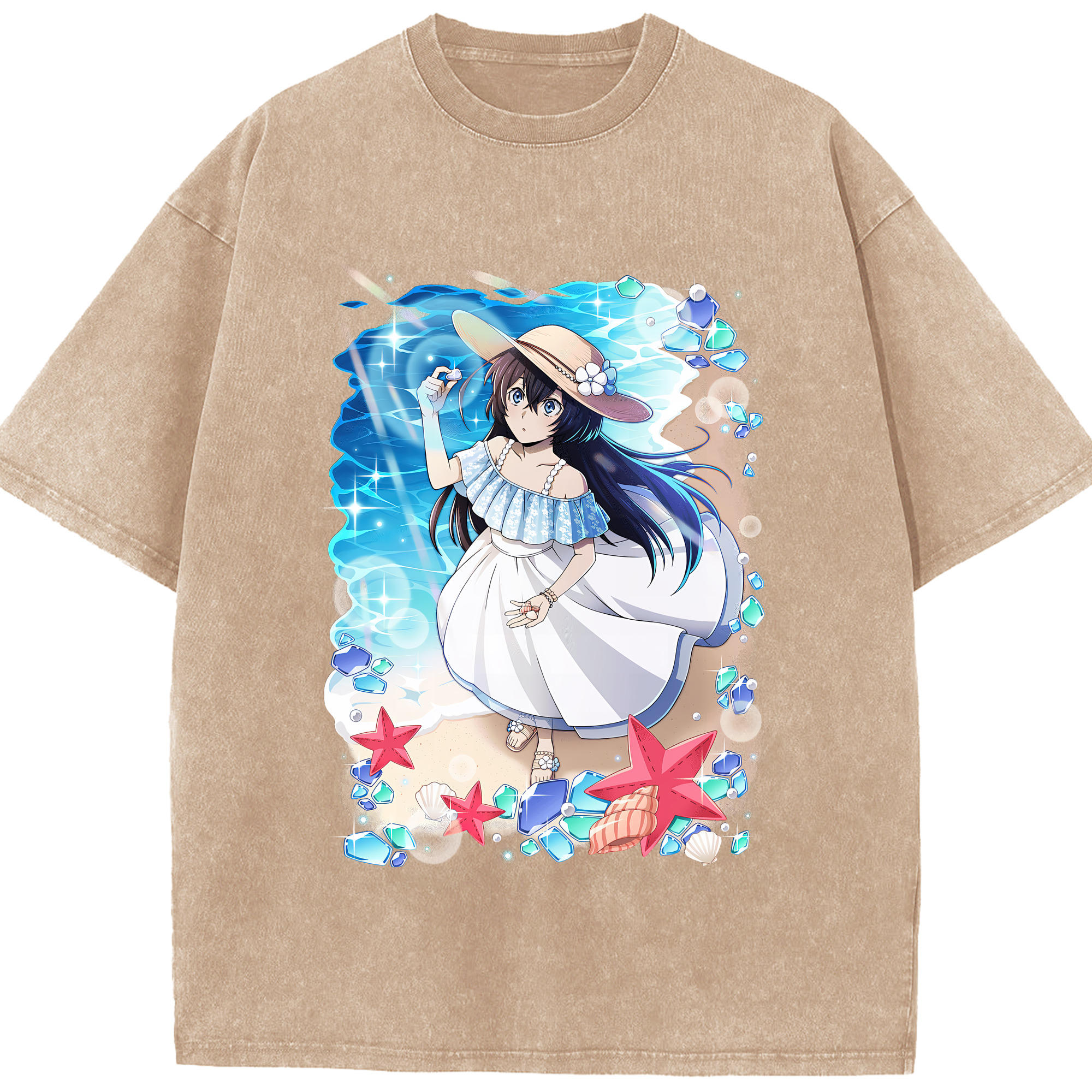 （画像用） 文豪ストレイドッグス Bungo Stray Dogs 綿100% ヴィンテージ風 半袖Tシャツ（フロントプリント）