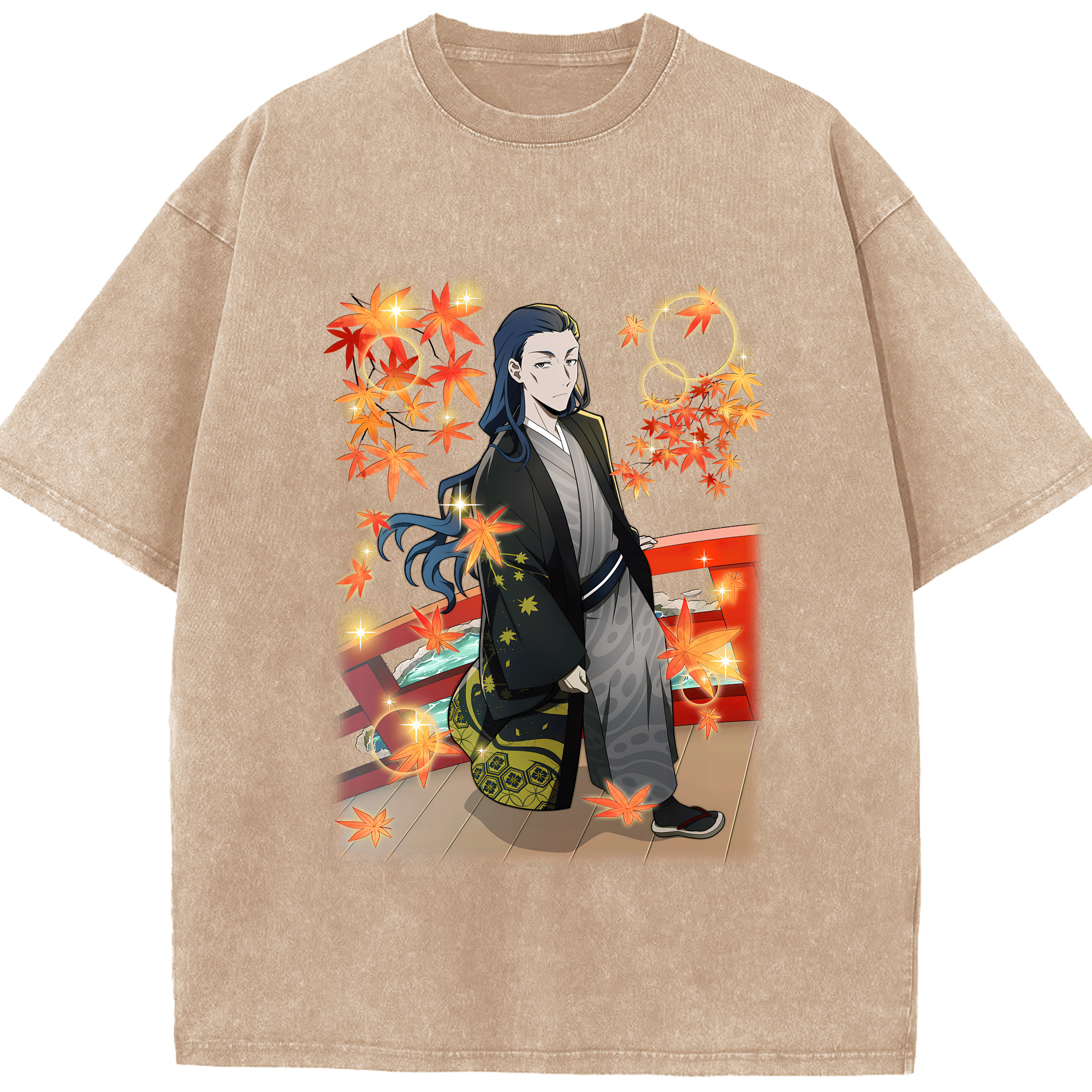 （画像用） 文豪ストレイドッグス Bungo Stray Dogs 綿100% ヴィンテージ風 半袖Tシャツ（フロントプリント）