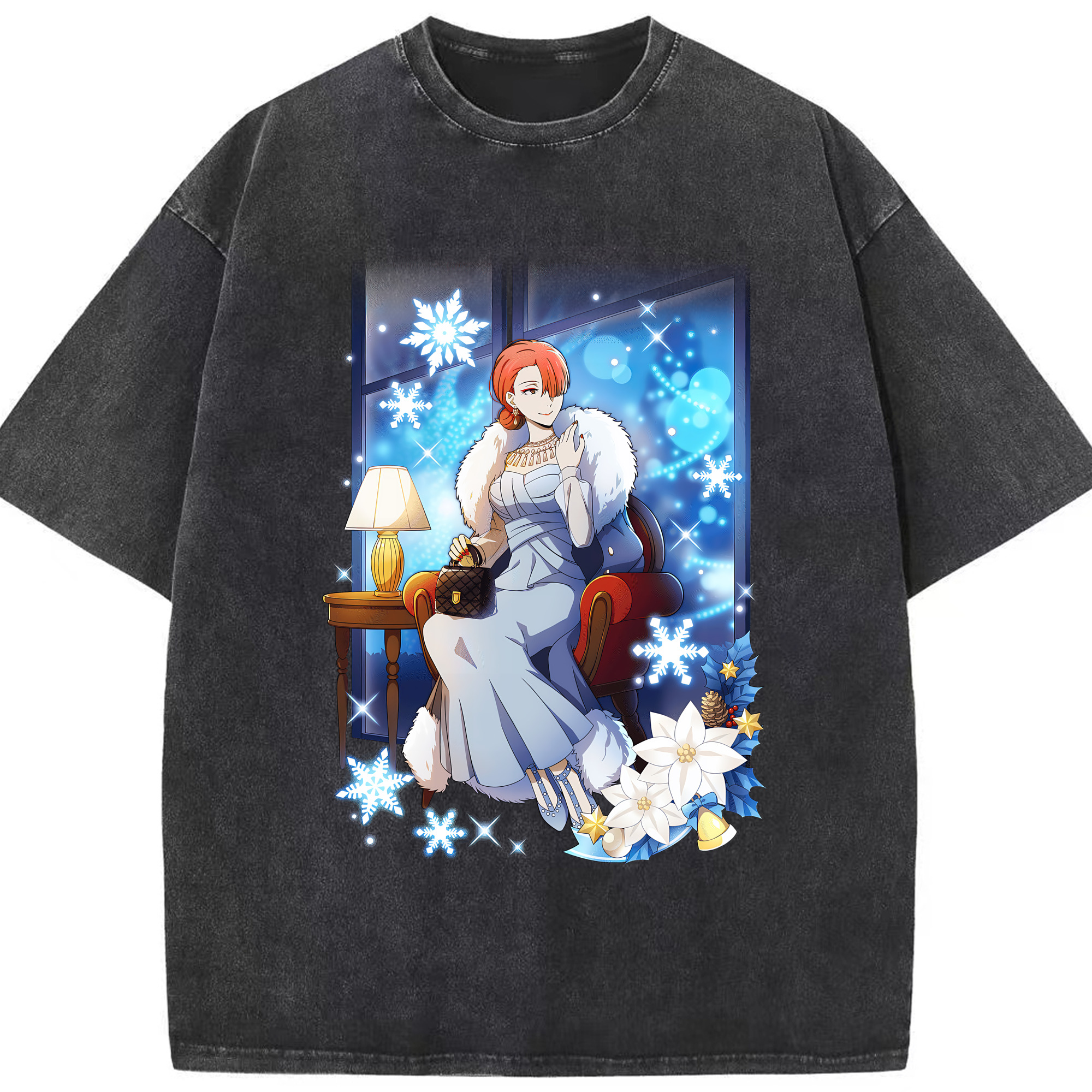 （画像用） 文豪ストレイドッグス Bungo Stray Dogs 綿100% ヴィンテージ風 半袖Tシャツ（フロントプリント）
