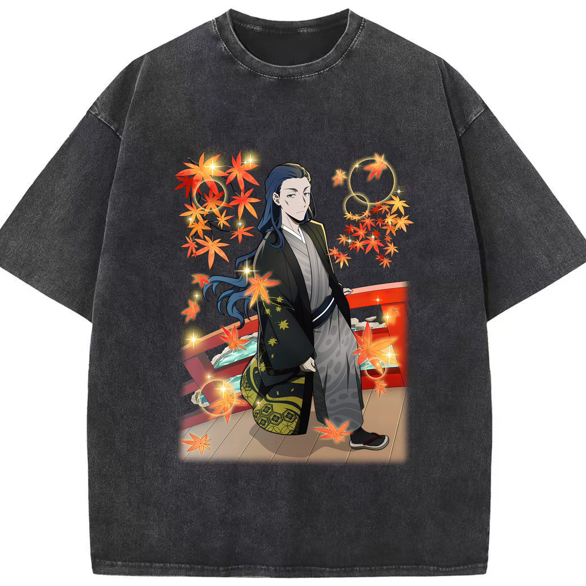 （画像用） 文豪ストレイドッグス Bungo Stray Dogs 綿100% ヴィンテージ風 半袖Tシャツ（フロントプリント）