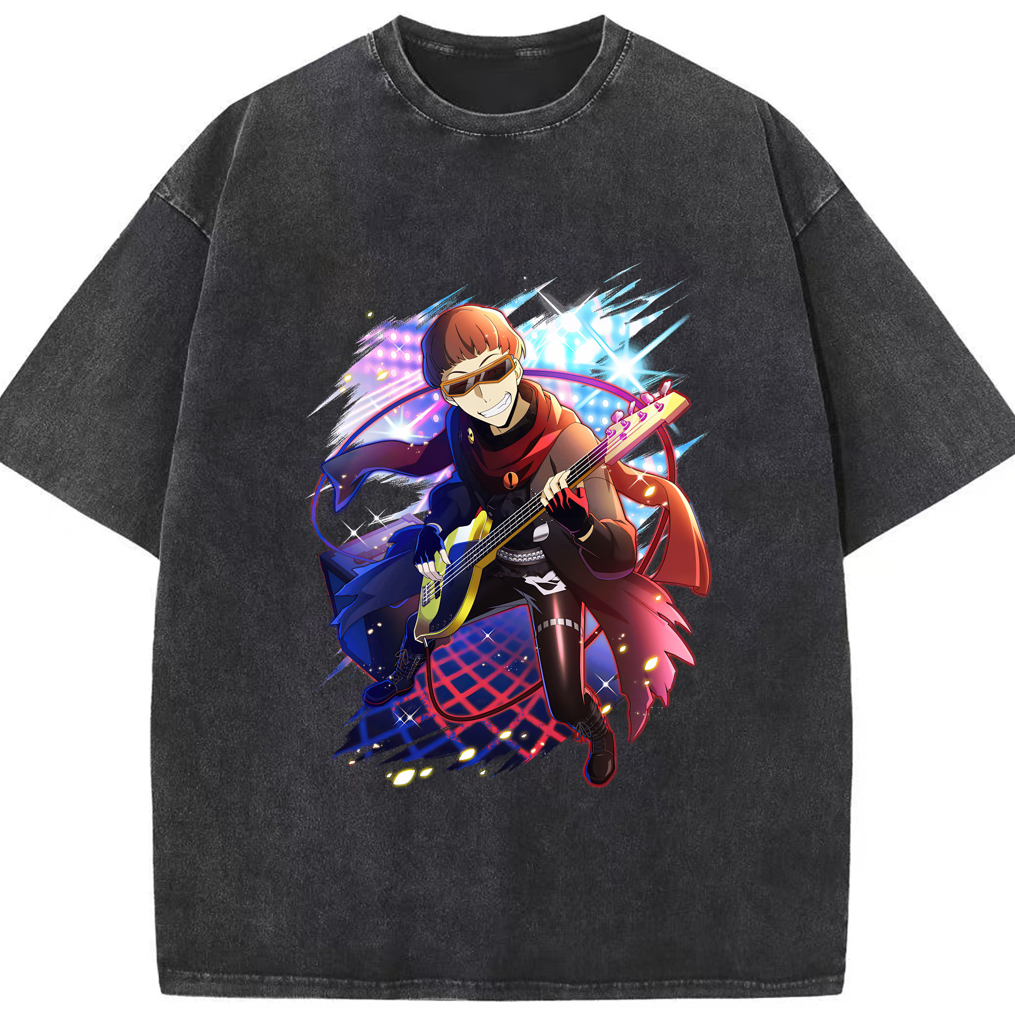 （画像用） 文豪ストレイドッグス Bungo Stray Dogs 綿100% ヴィンテージ風 半袖Tシャツ（フロントプリント）