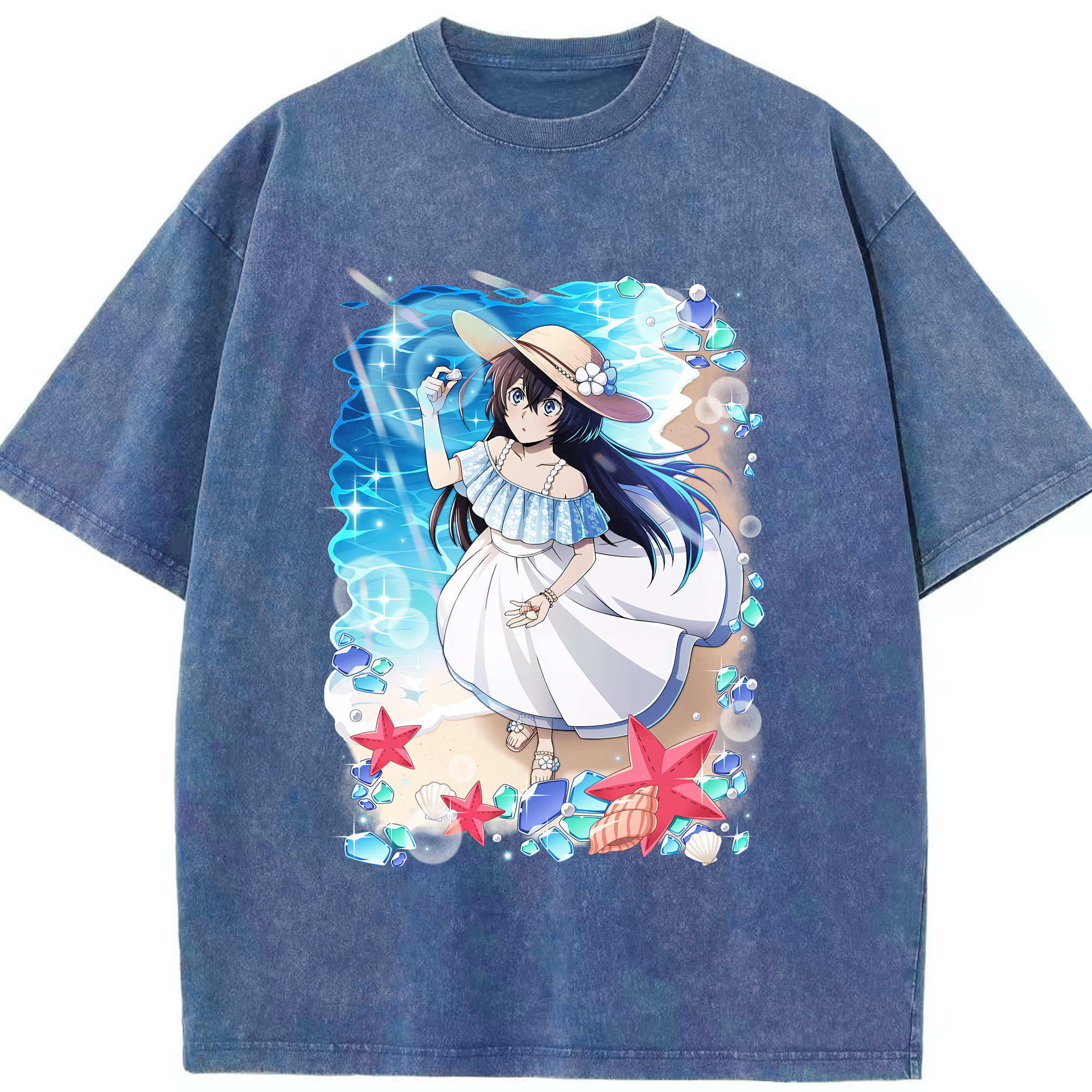 （画像用） 文豪ストレイドッグス Bungo Stray Dogs 綿100% ヴィンテージ風 半袖Tシャツ（フロントプリント）