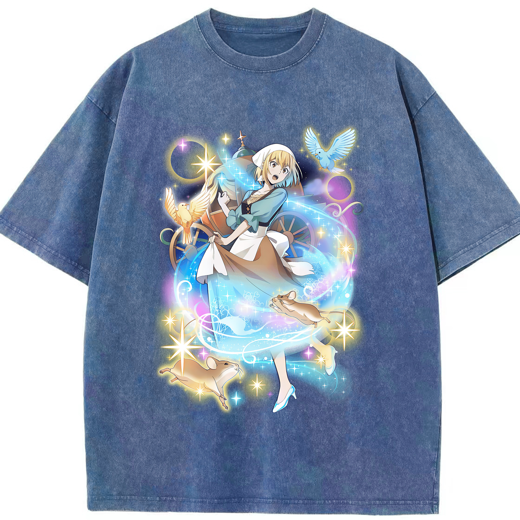 （画像用） 文豪ストレイドッグス Bungo Stray Dogs 綿100% ヴィンテージ風 半袖Tシャツ（フロントプリント）