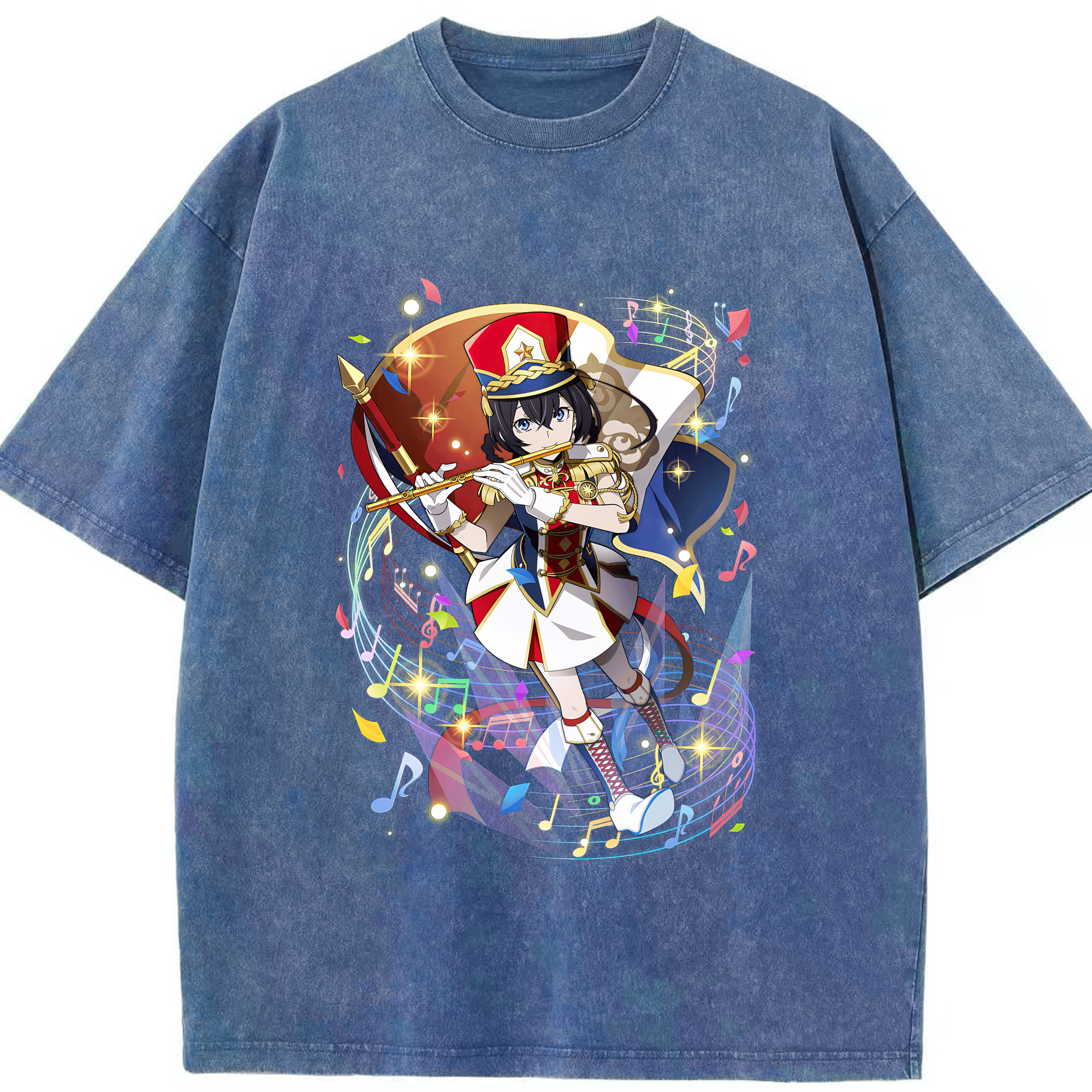 文豪ストレイドッグス Bungo Stray Dogs 綿100% ヴィンテージ風 半袖Tシャツ（フロントプリント）