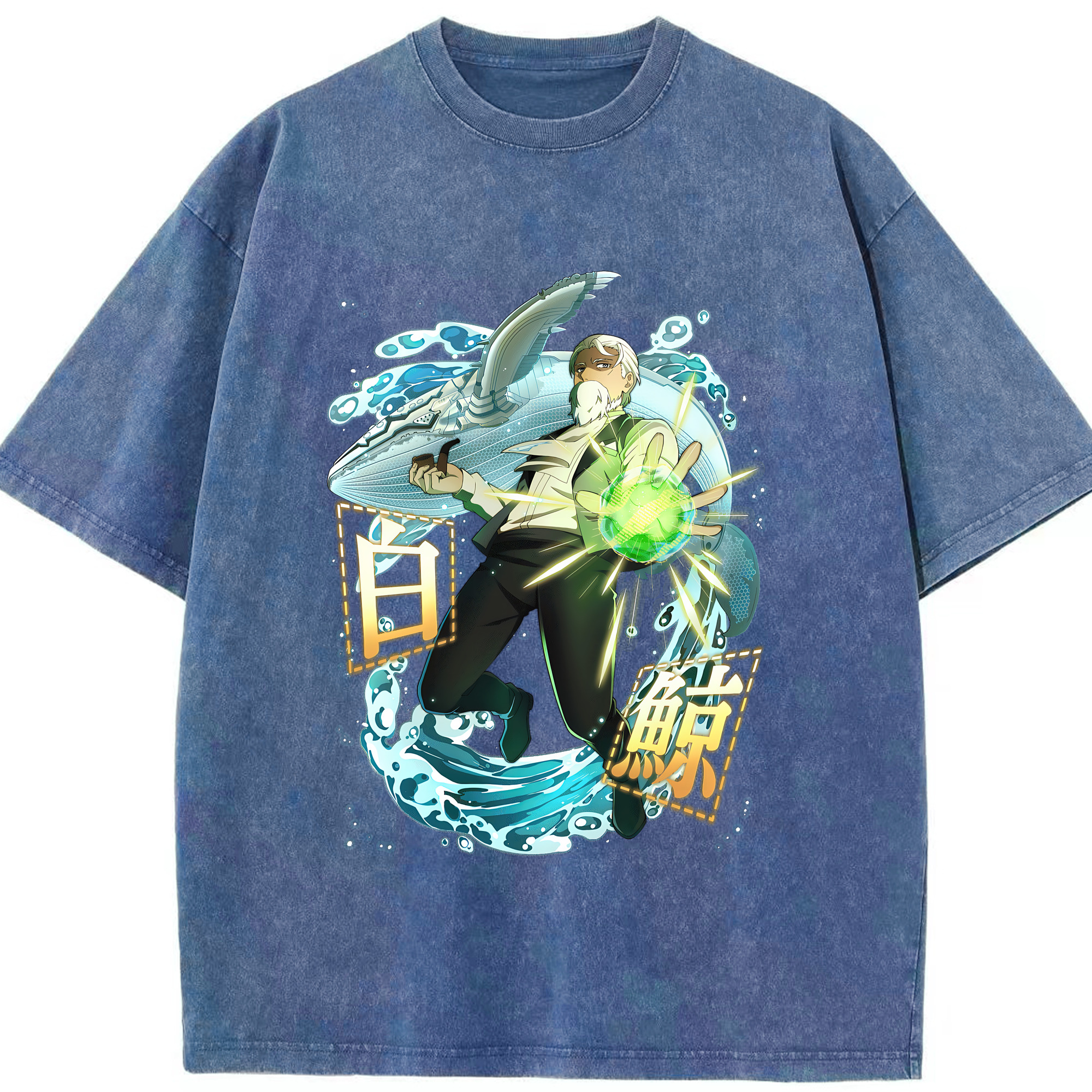 （画像用） 文豪ストレイドッグス Bungo Stray Dogs 綿100% ヴィンテージ風 半袖Tシャツ（フロントプリント）