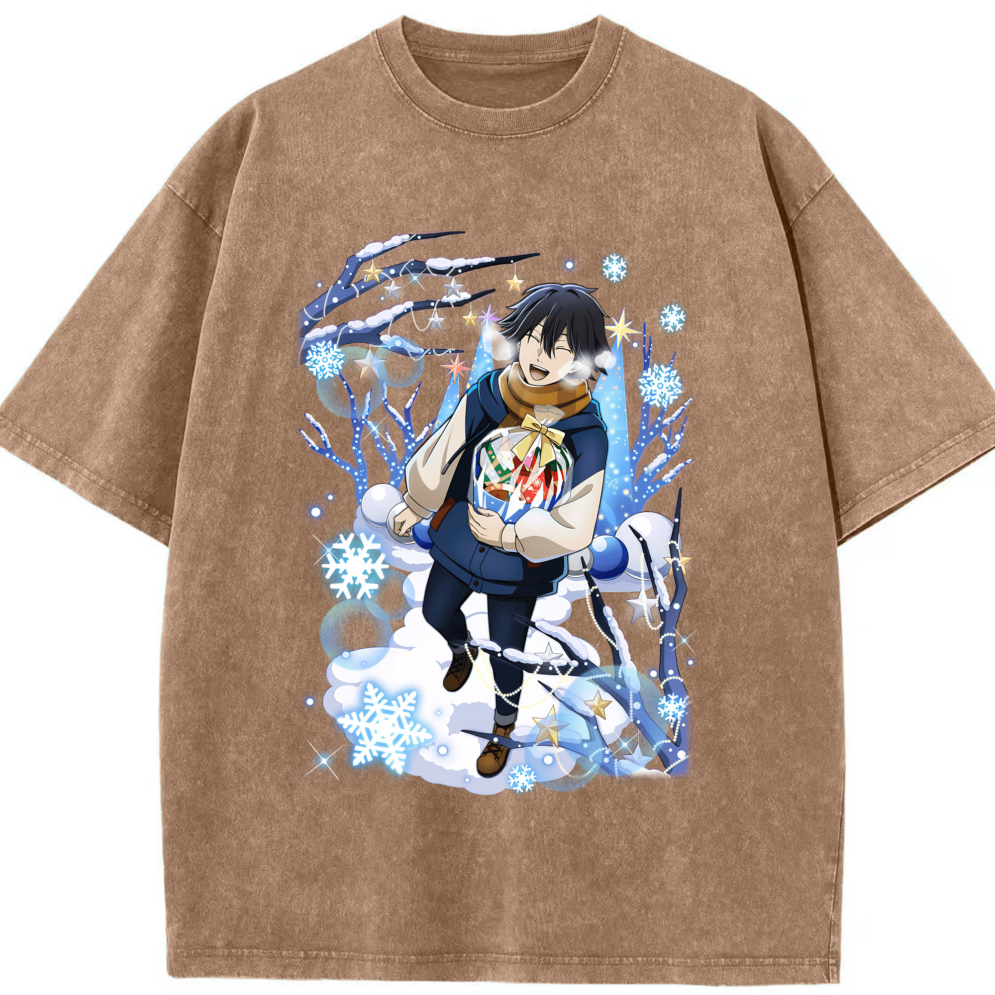 （画像用） 文豪ストレイドッグス Bungo Stray Dogs 綿100% ヴィンテージ風 半袖Tシャツ（フロントプリント）