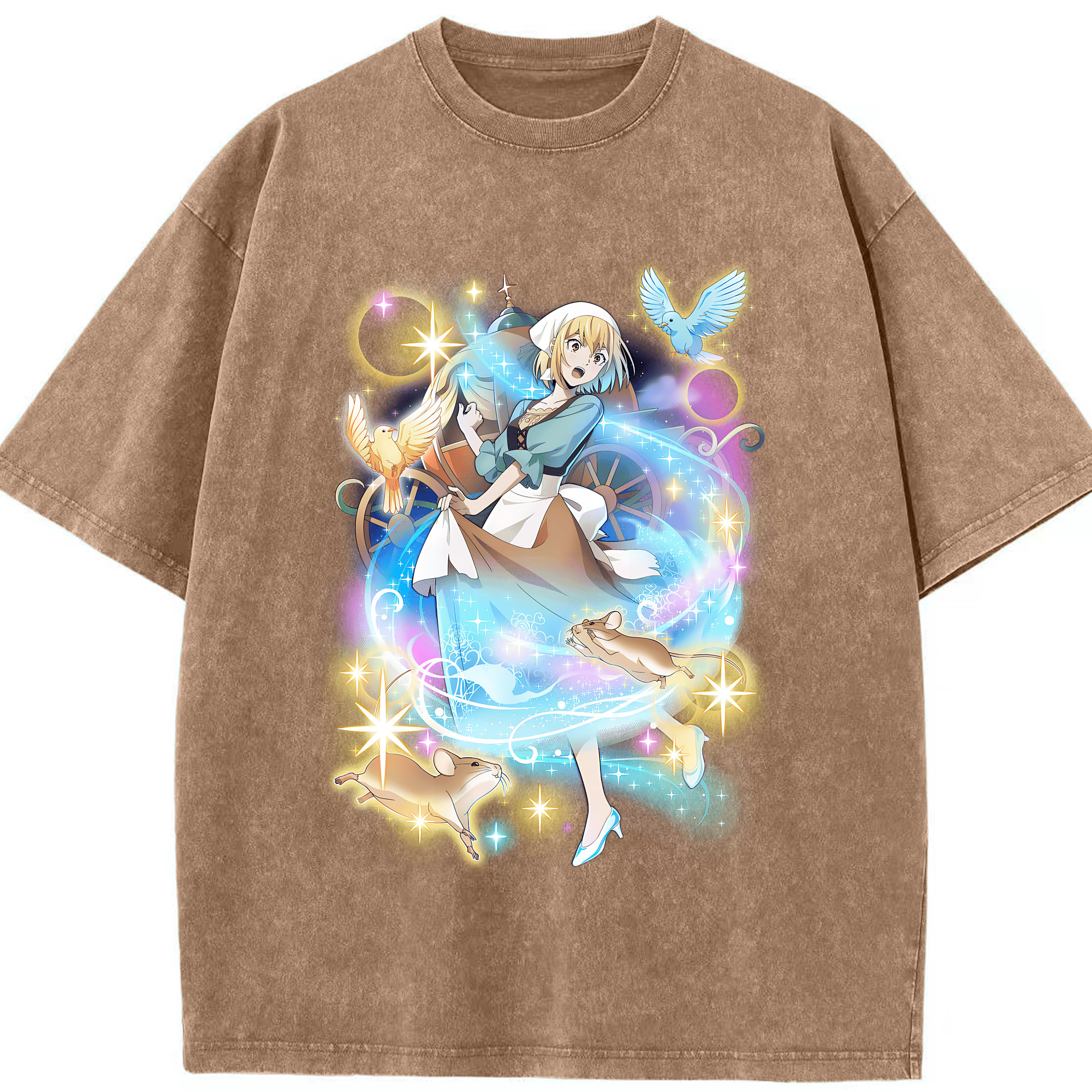 （画像用） 文豪ストレイドッグス Bungo Stray Dogs 綿100% ヴィンテージ風 半袖Tシャツ（フロントプリント）