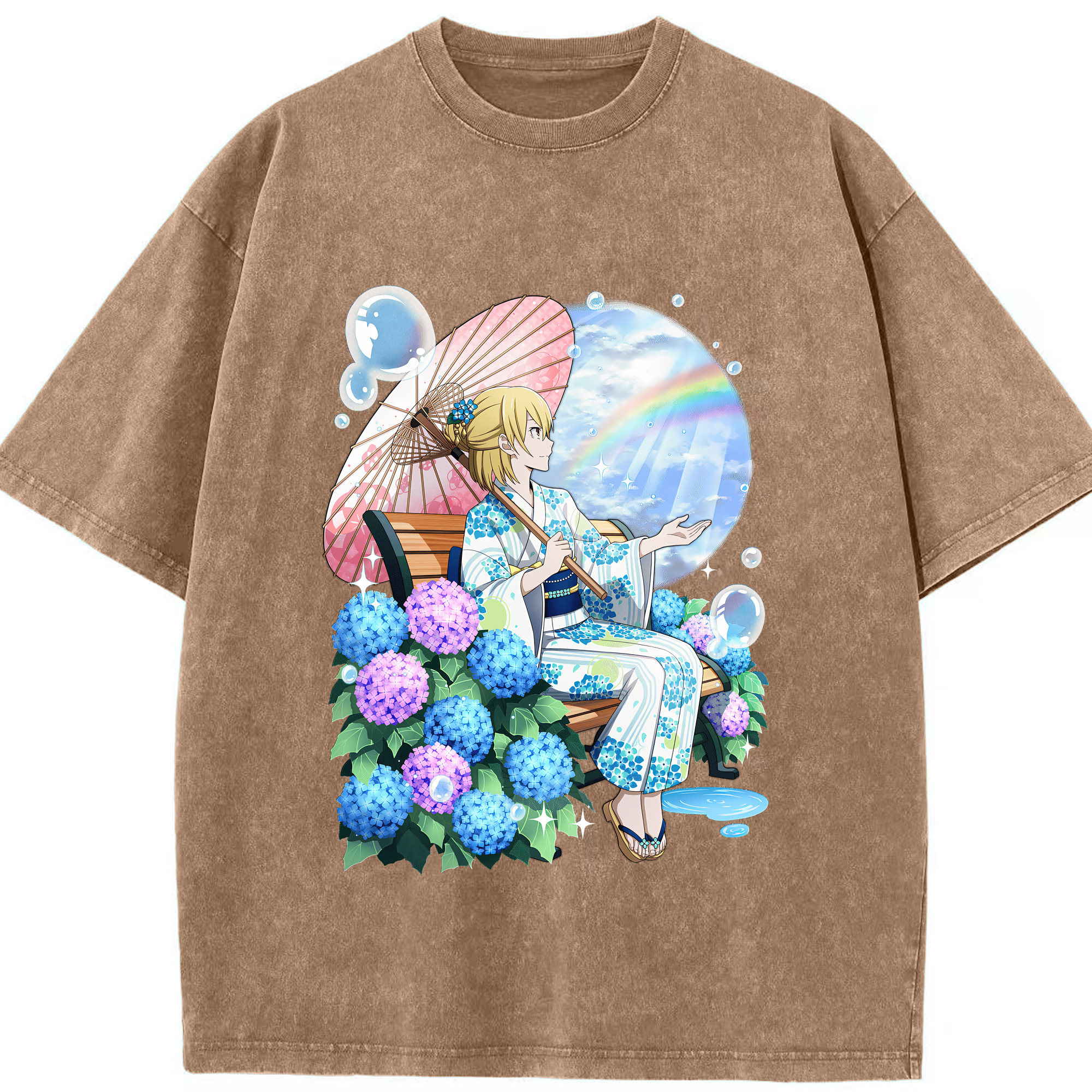 （画像用） 文豪ストレイドッグス Bungo Stray Dogs 綿100% ヴィンテージ風 半袖Tシャツ（フロントプリント）