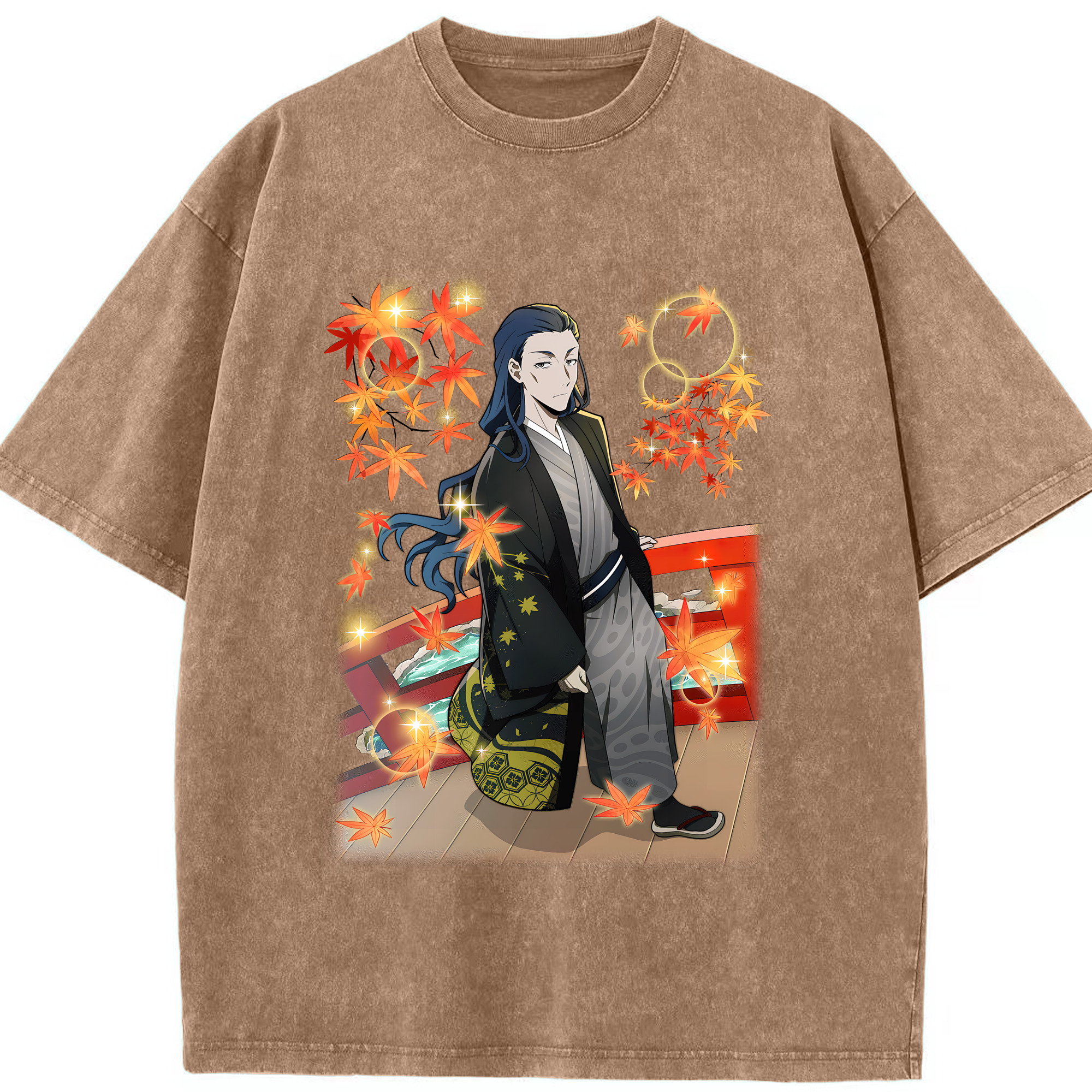 （画像用） 文豪ストレイドッグス Bungo Stray Dogs 綿100% ヴィンテージ風 半袖Tシャツ（フロントプリント）