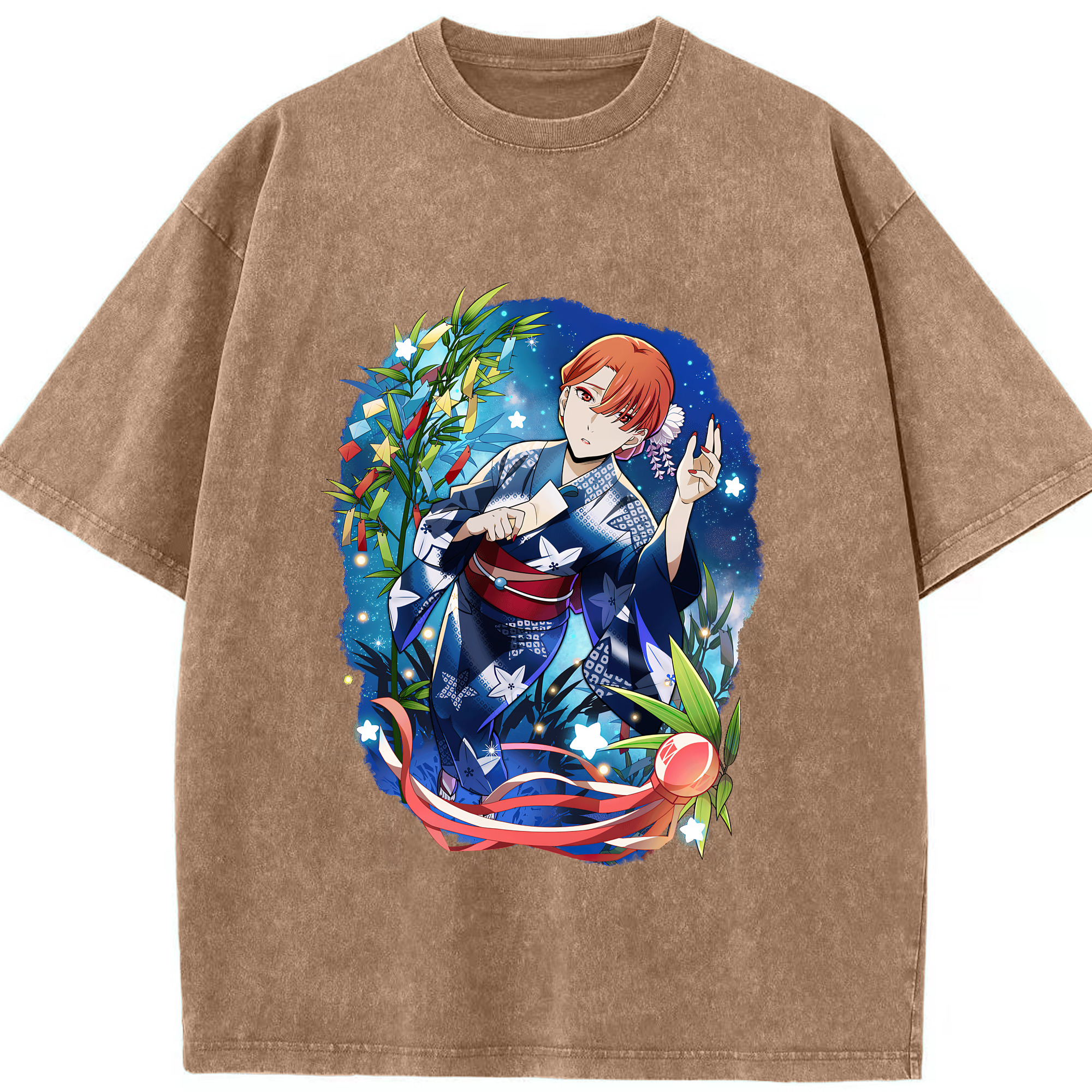 （画像用） 文豪ストレイドッグス Bungo Stray Dogs 綿100% ヴィンテージ風 半袖Tシャツ（フロントプリント）