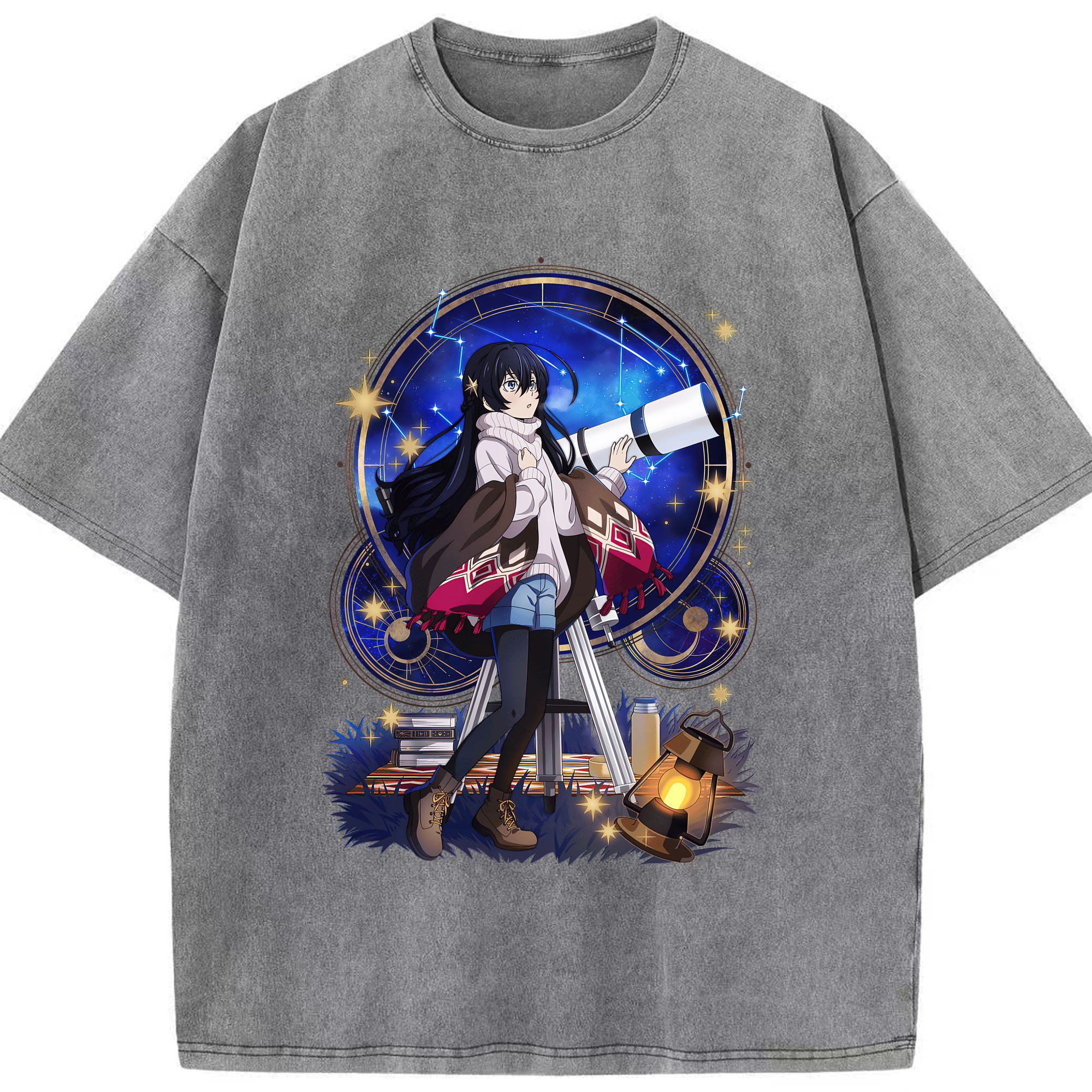 （画像用） 文豪ストレイドッグス Bungo Stray Dogs 綿100% ヴィンテージ風 半袖Tシャツ（フロントプリント）