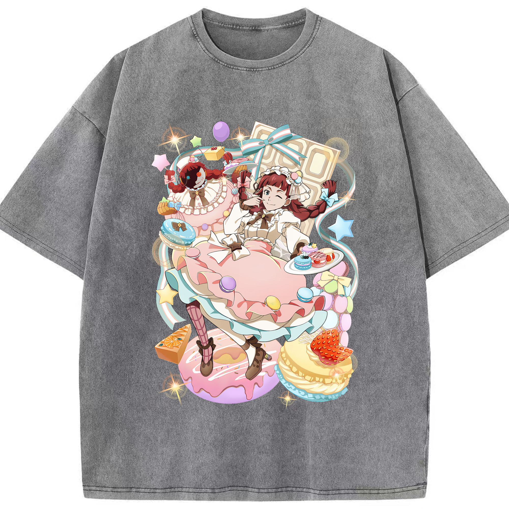 （画像用） 文豪ストレイドッグス Bungo Stray Dogs 綿100% ヴィンテージ風 半袖Tシャツ（フロントプリント）