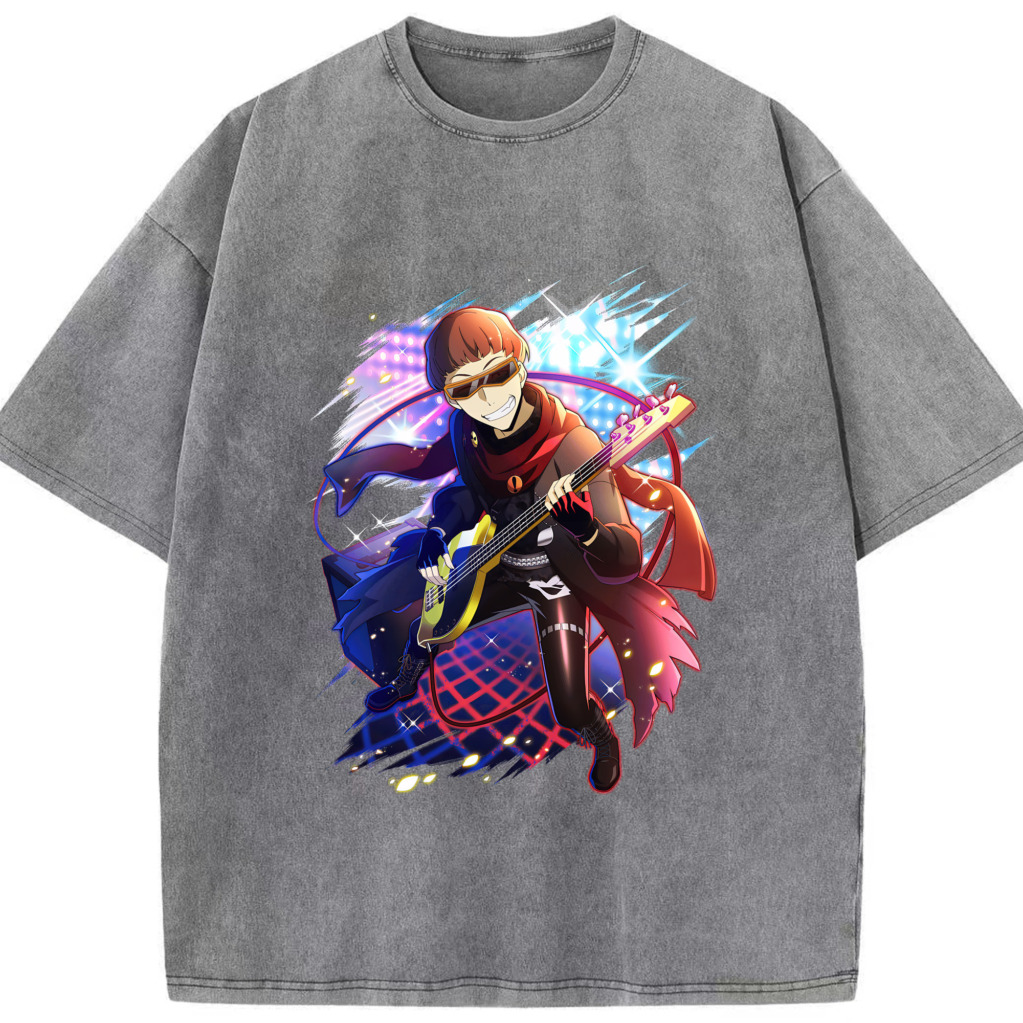 （画像用） 文豪ストレイドッグス Bungo Stray Dogs 綿100% ヴィンテージ風 半袖Tシャツ（フロントプリント）
