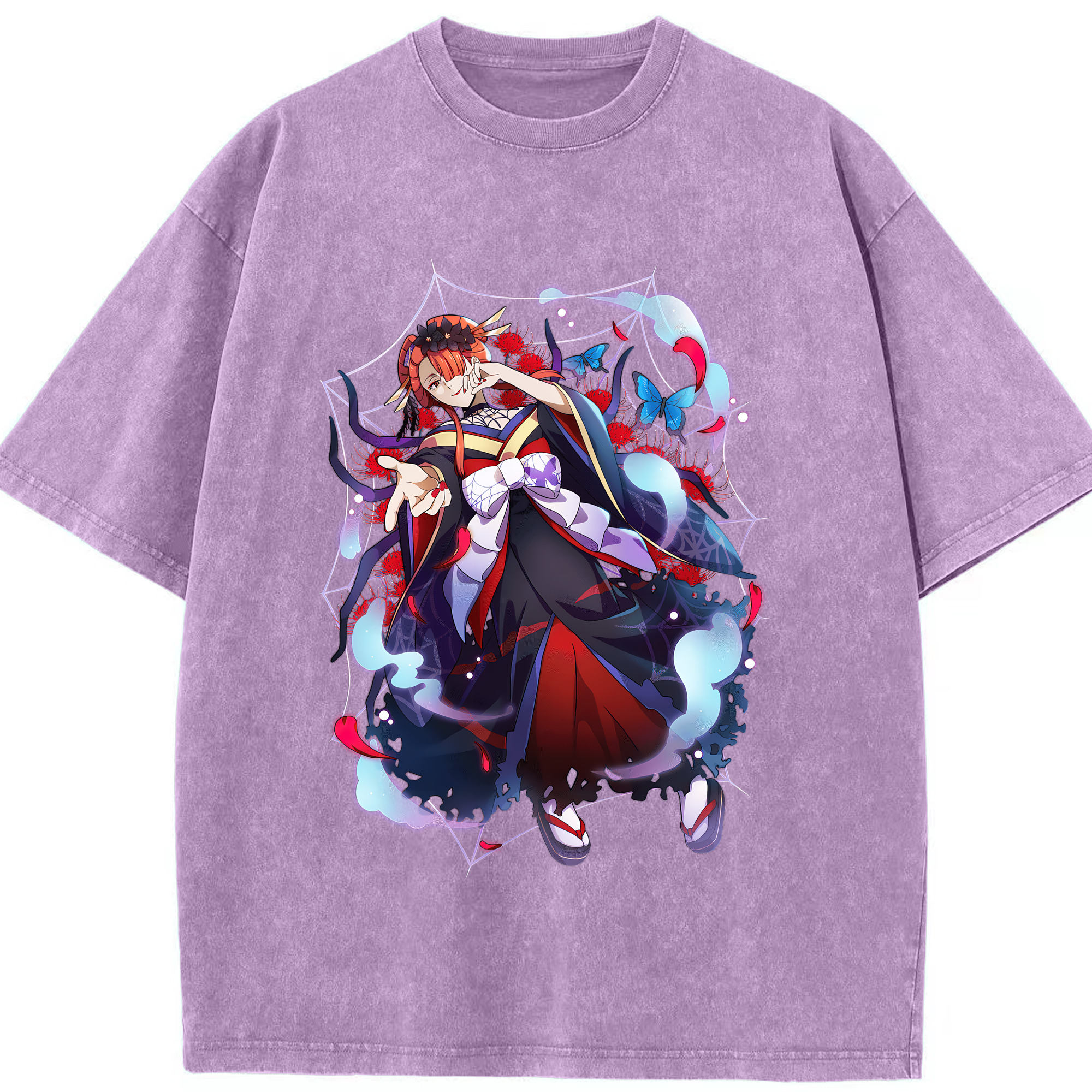 （画像用） 文豪ストレイドッグス Bungo Stray Dogs 綿100% ヴィンテージ風 半袖Tシャツ（フロントプリント）