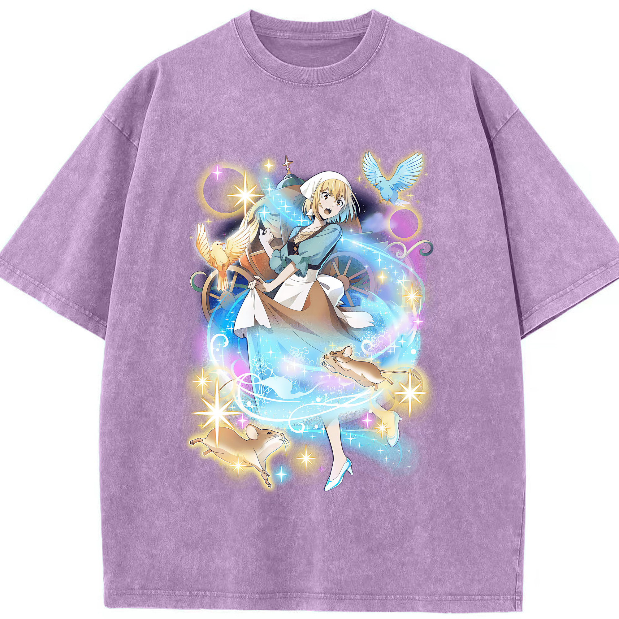 （画像用） 文豪ストレイドッグス Bungo Stray Dogs 綿100% ヴィンテージ風 半袖Tシャツ（フロントプリント）