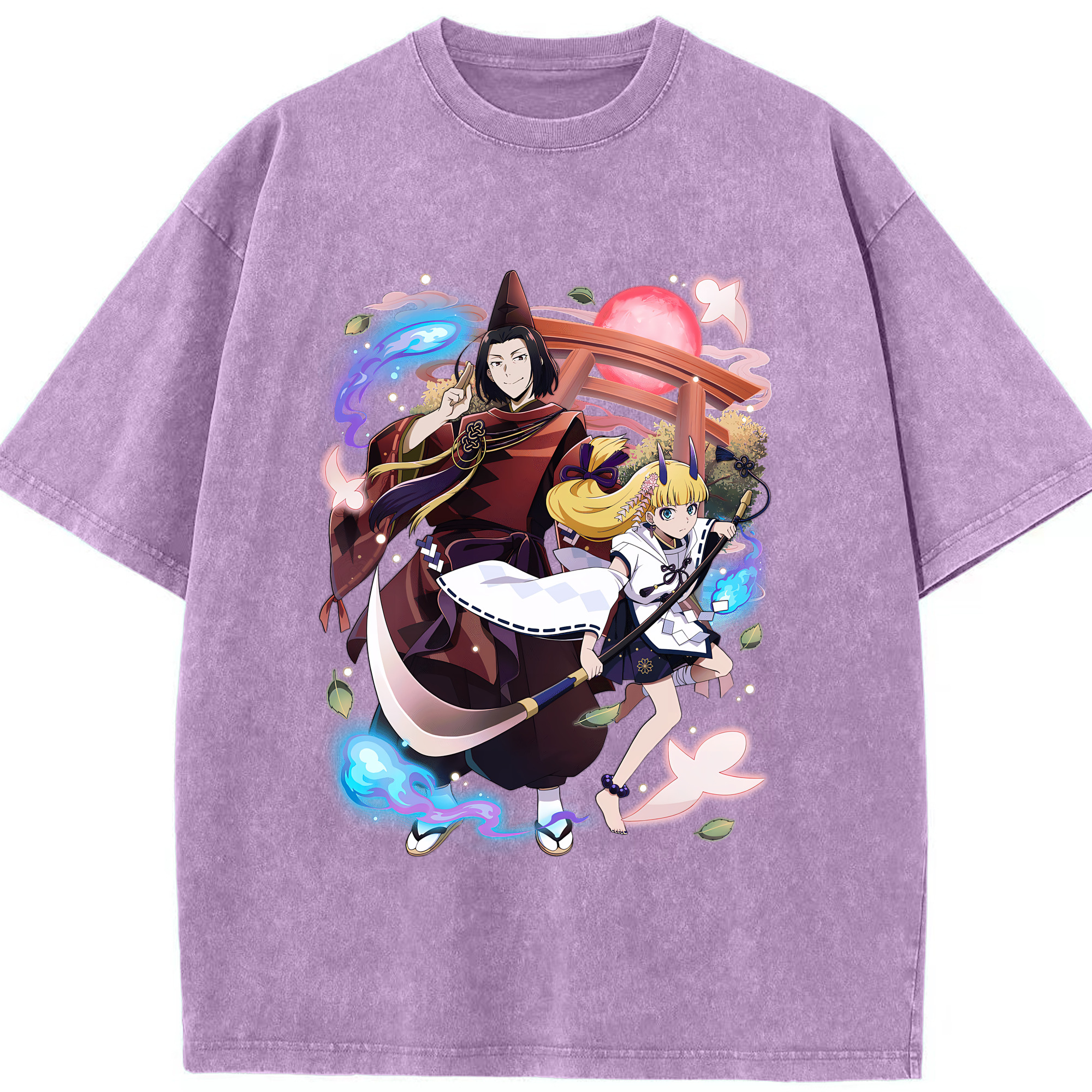 （画像用） 文豪ストレイドッグス Bungo Stray Dogs 綿100% ヴィンテージ風 半袖Tシャツ（フロントプリント）