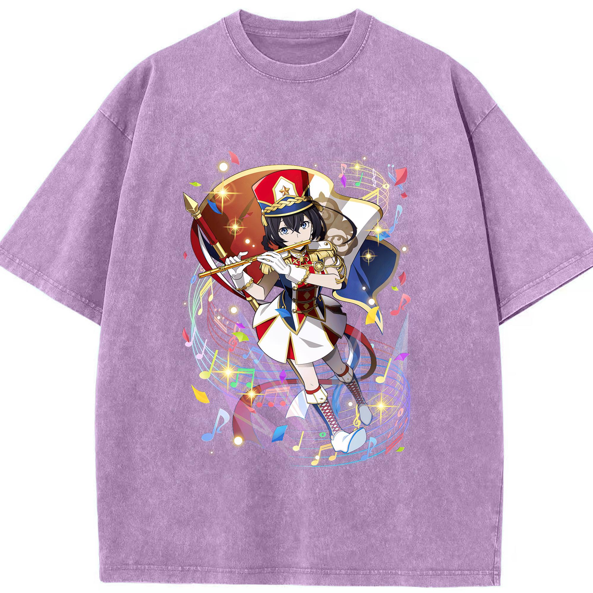 文豪ストレイドッグス Bungo Stray Dogs 綿100% ヴィンテージ風 半袖Tシャツ（フロントプリント）
