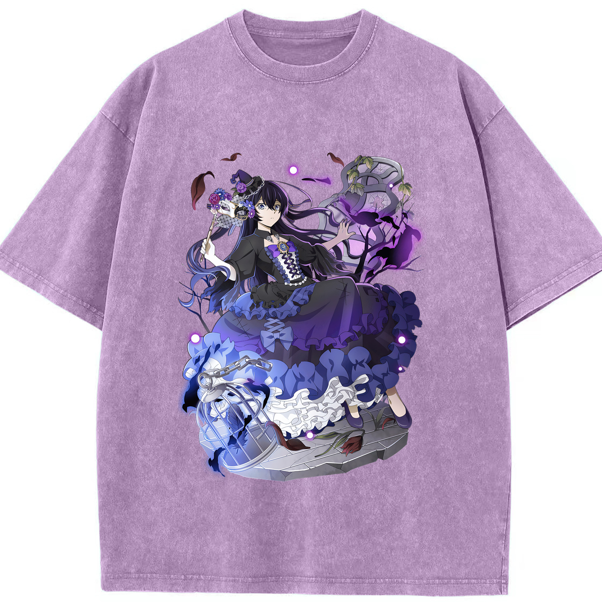 （画像用） 文豪ストレイドッグス Bungo Stray Dogs 綿100% ヴィンテージ風 半袖Tシャツ（フロントプリント）
