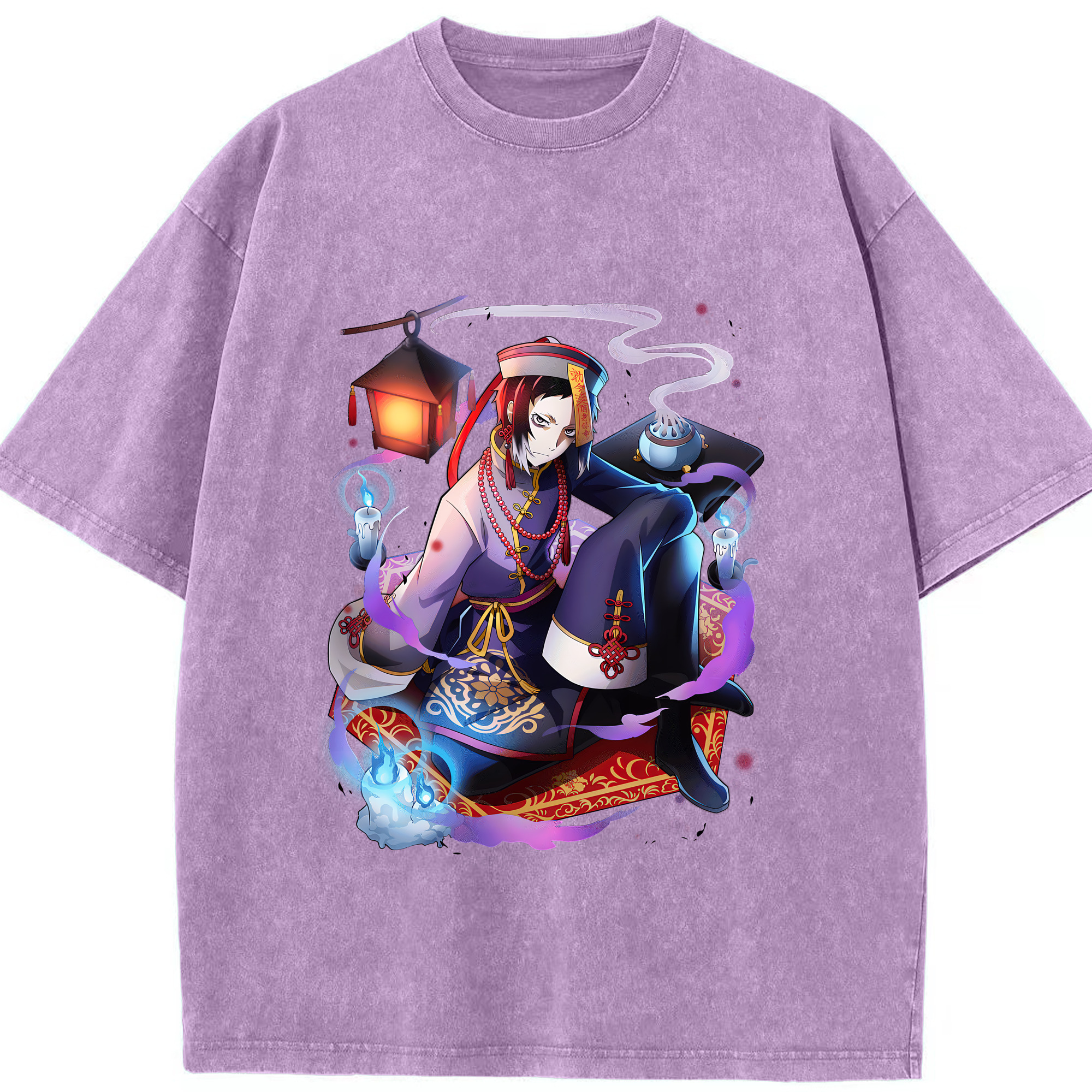 （画像用） 文豪ストレイドッグス Bungo Stray Dogs 綿100% ヴィンテージ風 半袖Tシャツ（フロントプリント）