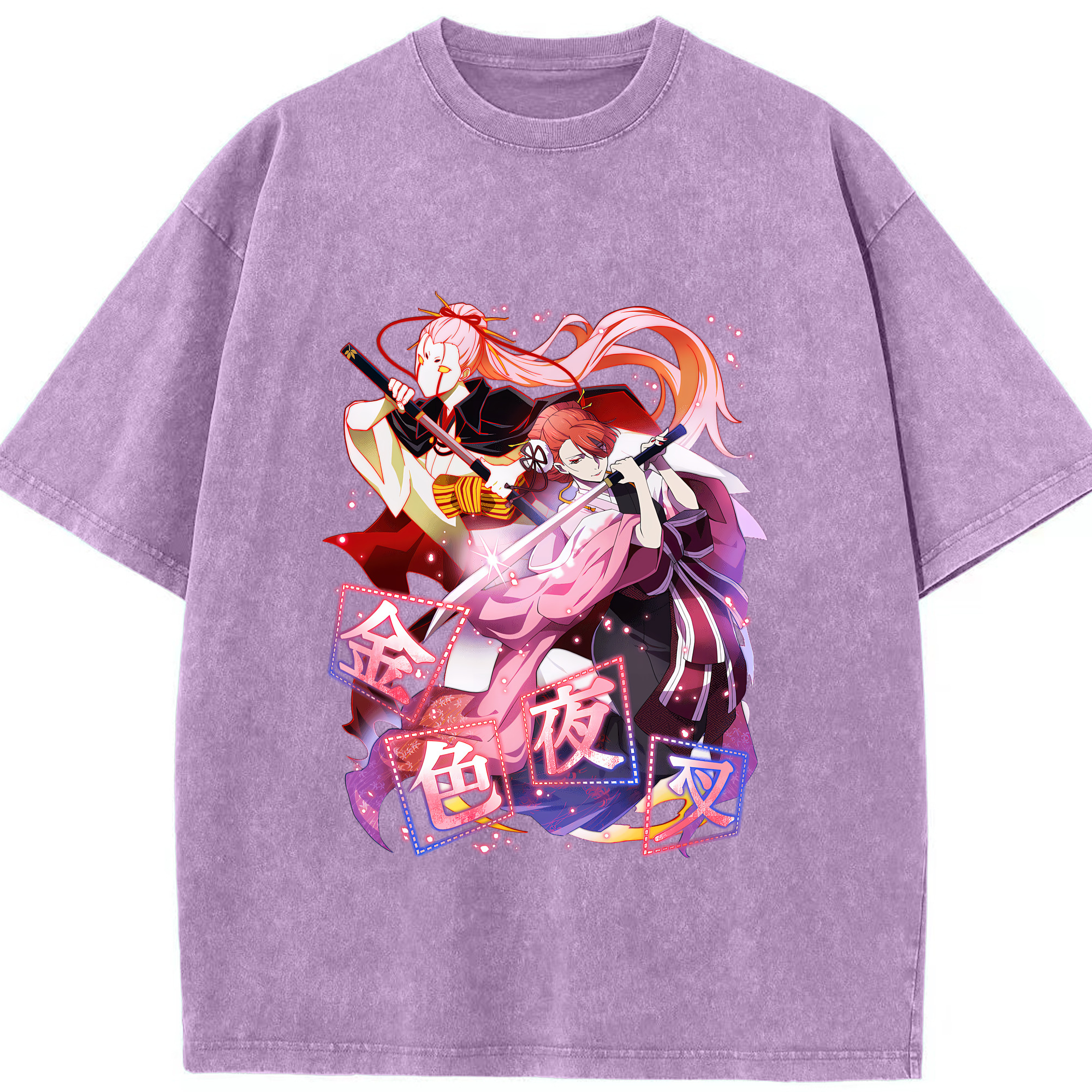 （画像用） 文豪ストレイドッグス Bungo Stray Dogs 綿100% ヴィンテージ風 半袖Tシャツ（フロントプリント）