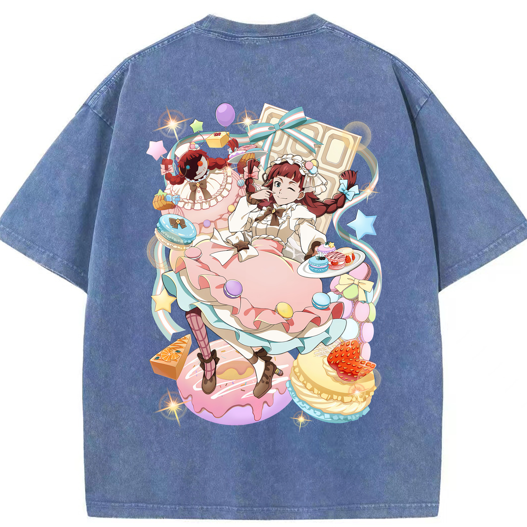 （画像用） 文豪ストレイドッグス Bungo Stray Dogs 綿100% ヴィンテージ風 半袖Tシャツ（背面プリント）