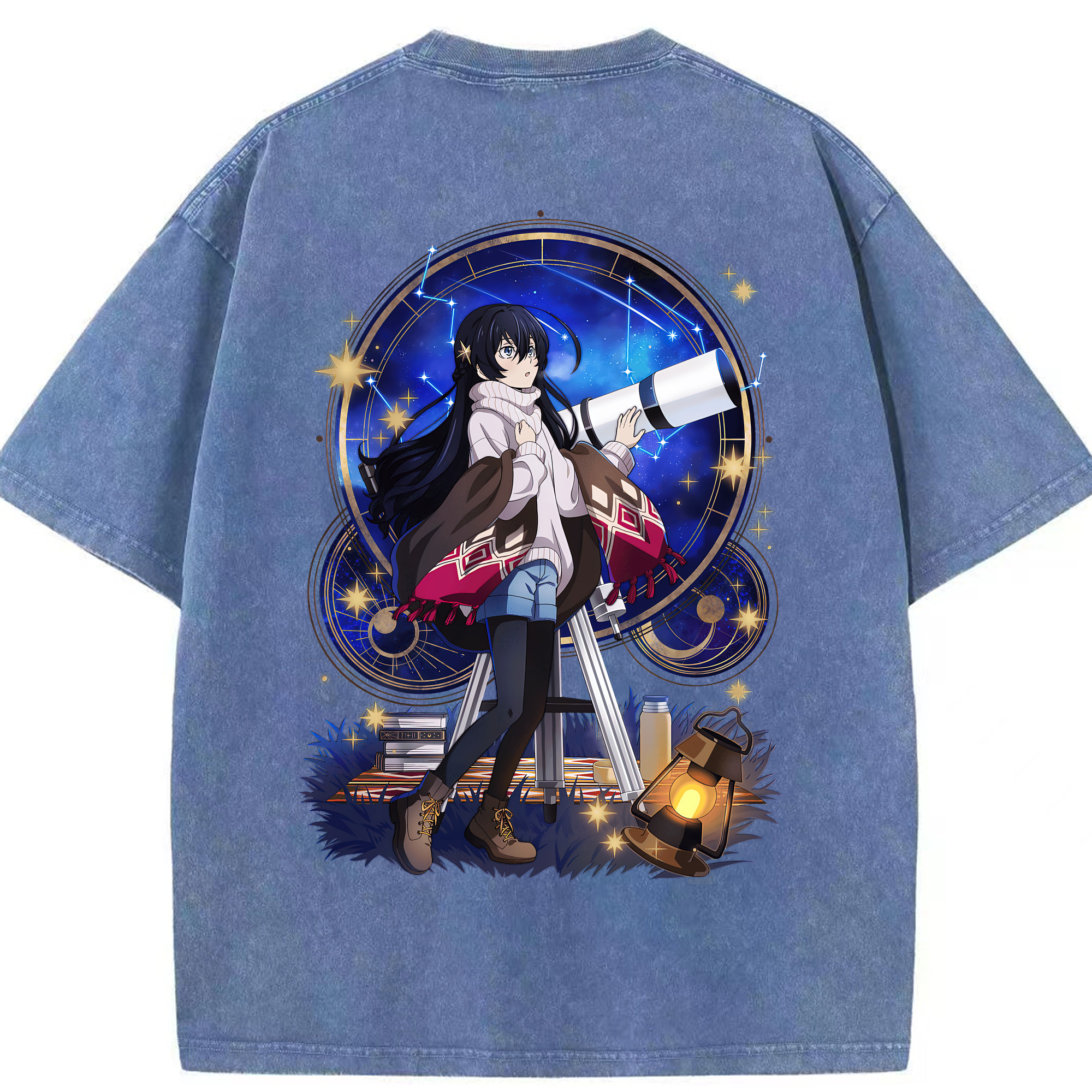 （画像用） 文豪ストレイドッグス Bungo Stray Dogs 綿100% ヴィンテージ風 半袖Tシャツ（背面プリント）