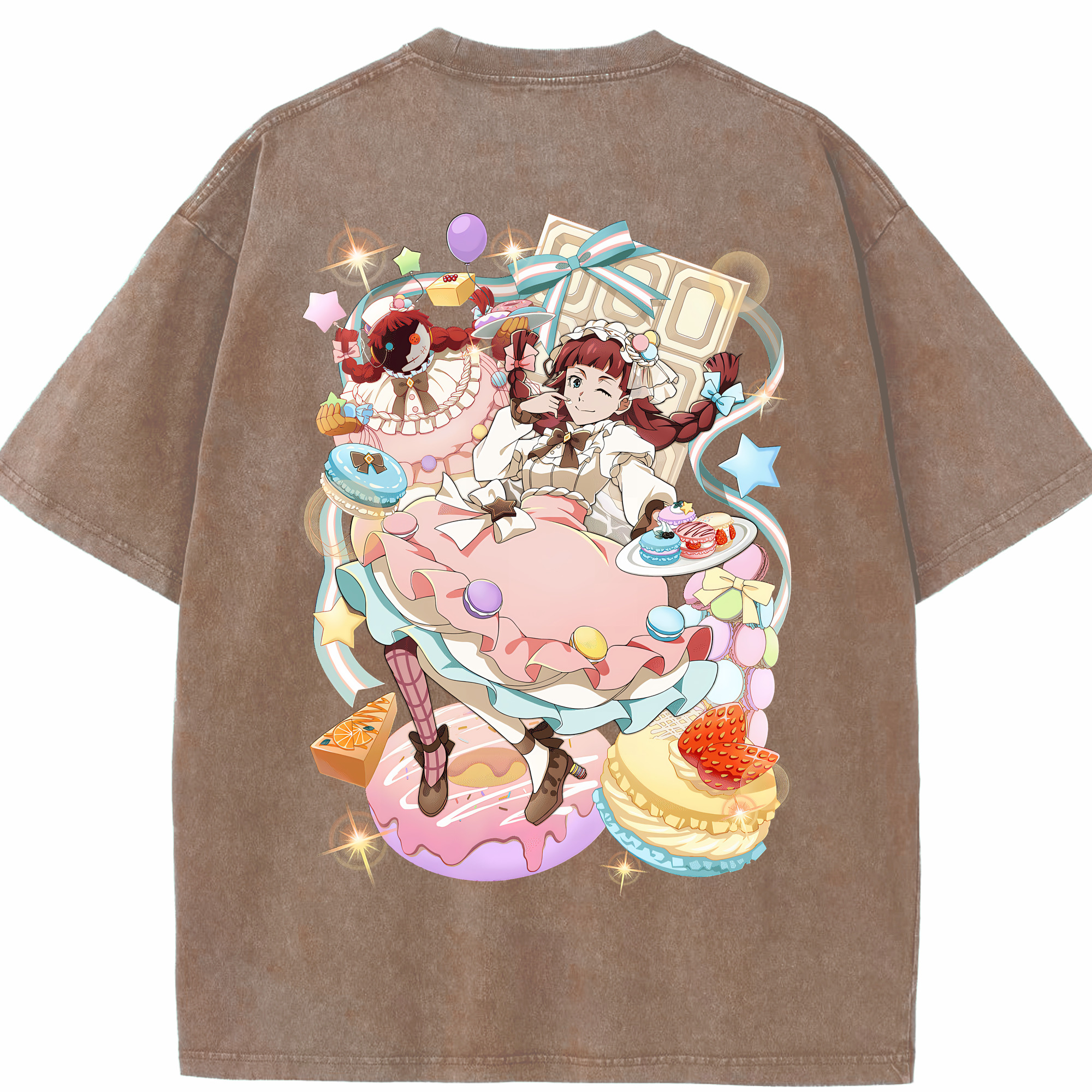 （画像用） 文豪ストレイドッグス Bungo Stray Dogs 綿100% ヴィンテージ風 半袖Tシャツ（背面プリント）
