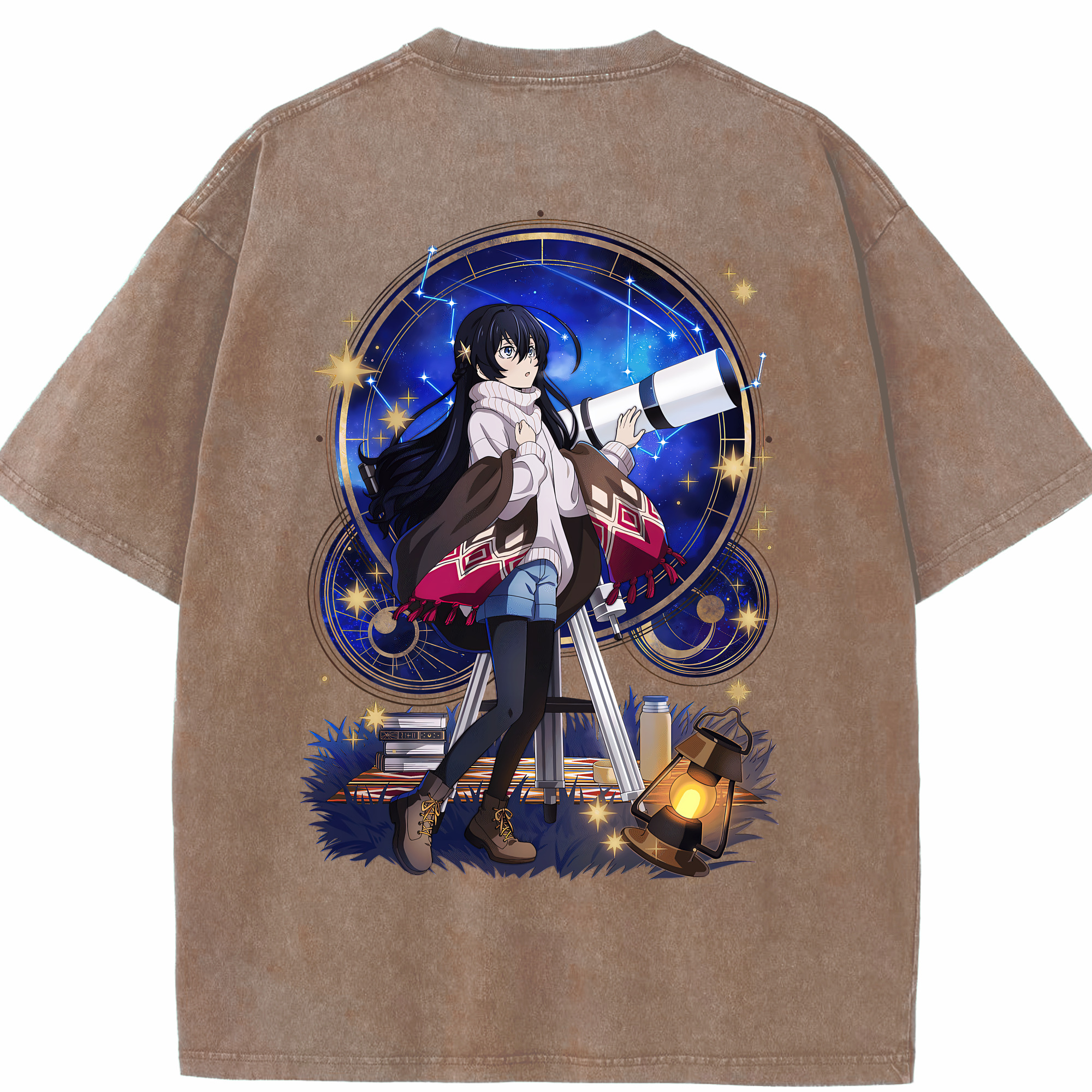 （画像用） 文豪ストレイドッグス Bungo Stray Dogs 綿100% ヴィンテージ風 半袖Tシャツ（背面プリント）