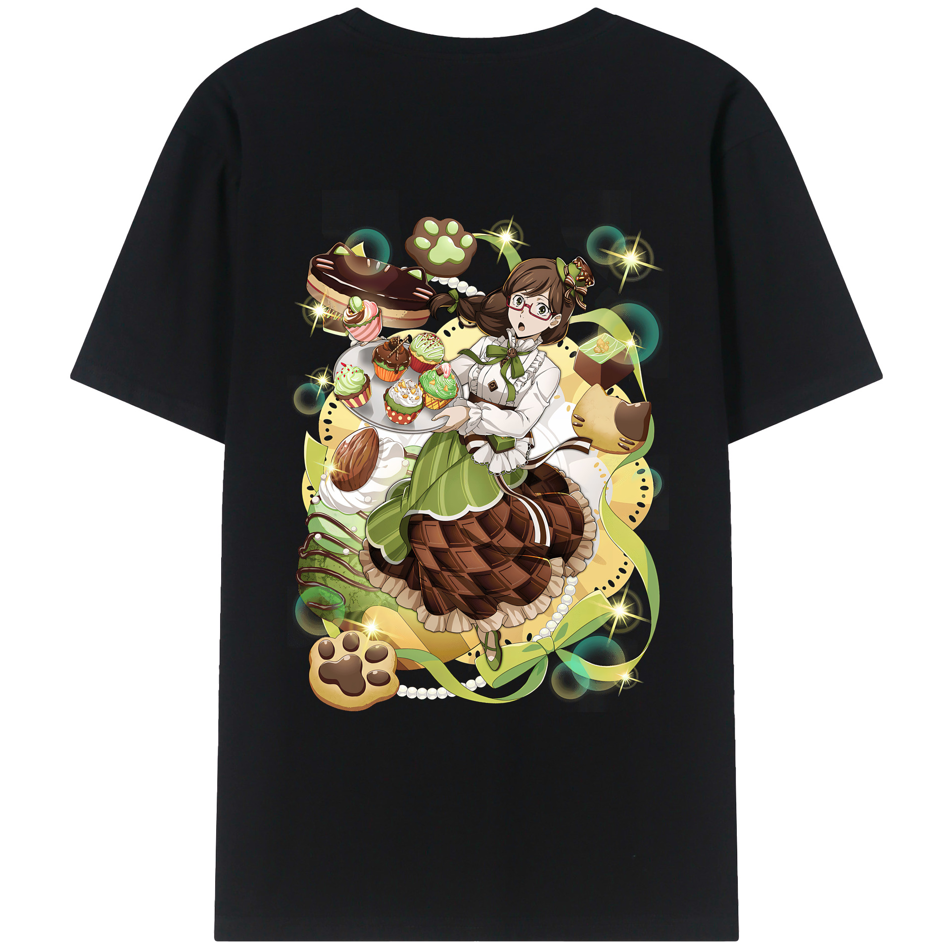 （画像用） 文豪ストレイドッグス Bungo Stray Dogs 綿100％ メンズ半袖Tシャツ（バックプリント） 通気性