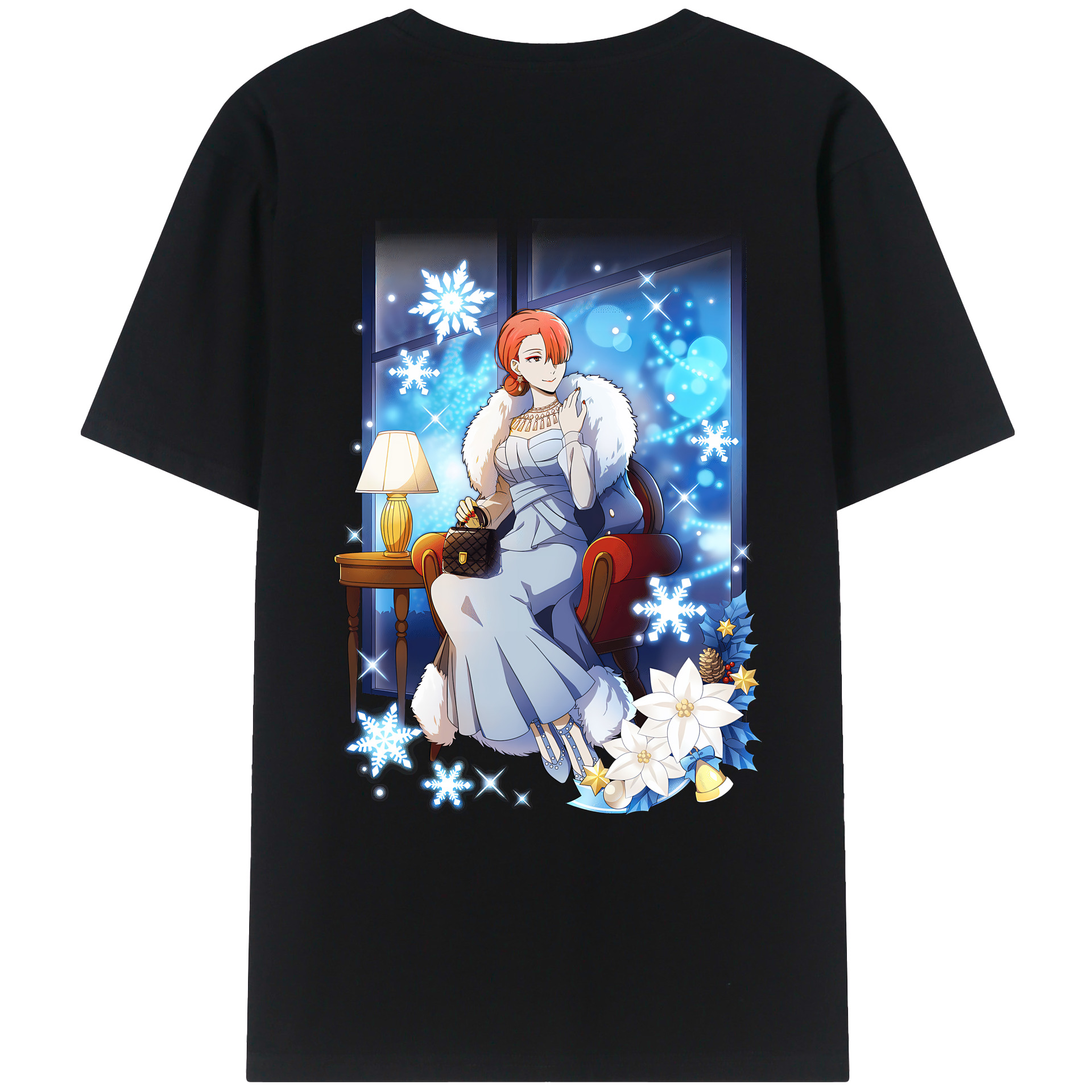 （画像用） 文豪ストレイドッグス Bungo Stray Dogs 綿100％ メンズ半袖Tシャツ（バックプリント） 通気性