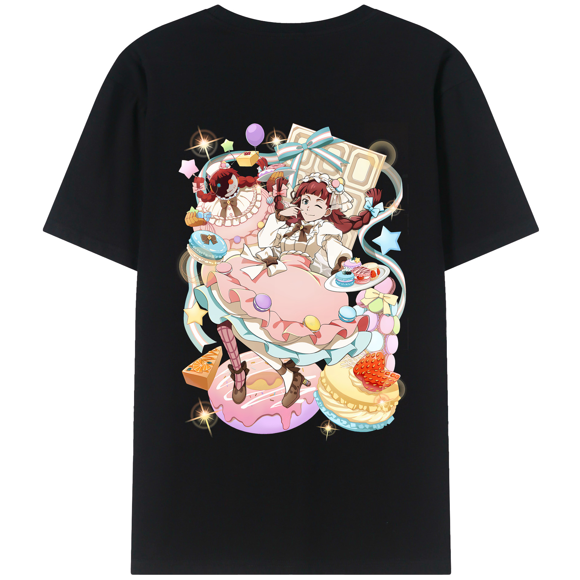 （画像用） 文豪ストレイドッグス Bungo Stray Dogs 綿100％ メンズ半袖Tシャツ（バックプリント） 通気性