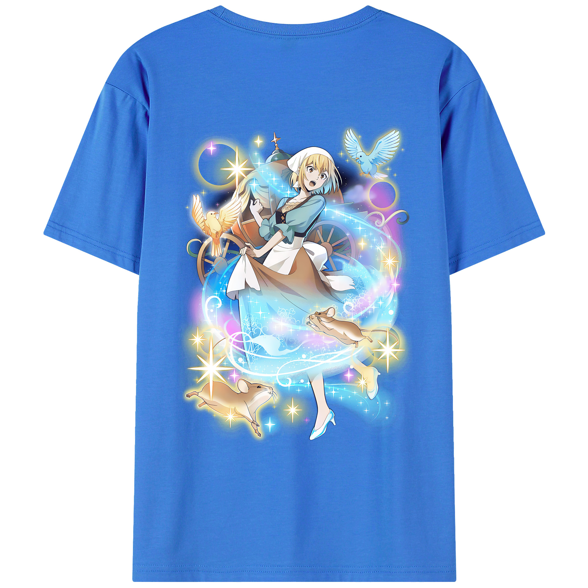 （画像用） 文豪ストレイドッグス Bungo Stray Dogs 綿100％ メンズ半袖Tシャツ（バックプリント） 通気性