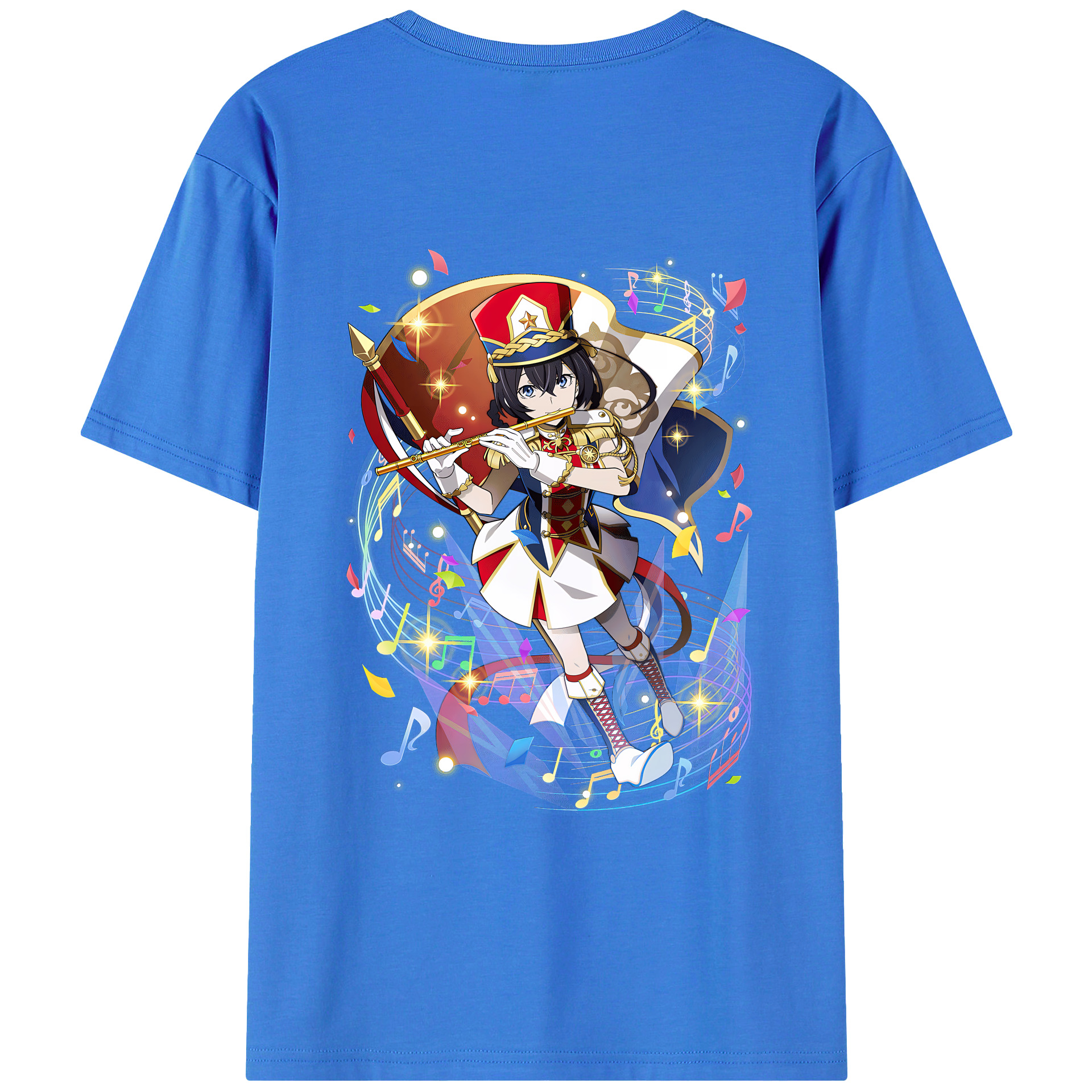 文豪ストレイドッグス Bungo Stray Dogs 綿100％ メンズ半袖Tシャツ（バックプリント） 通気性