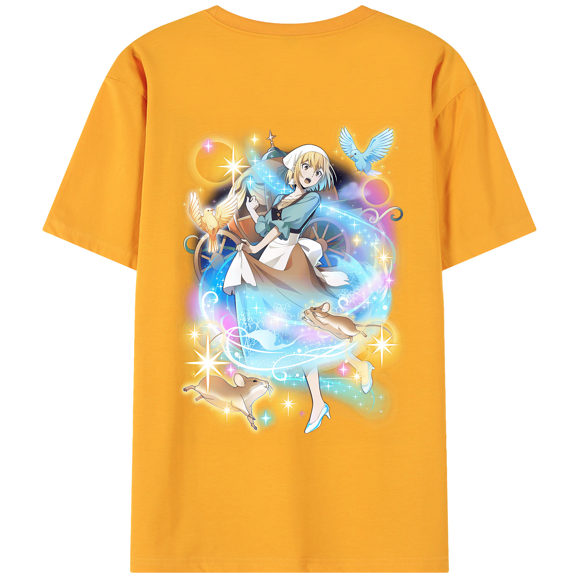 （画像用） 文豪ストレイドッグス Bungo Stray Dogs 綿100％ メンズ半袖Tシャツ（バックプリント） 通気性