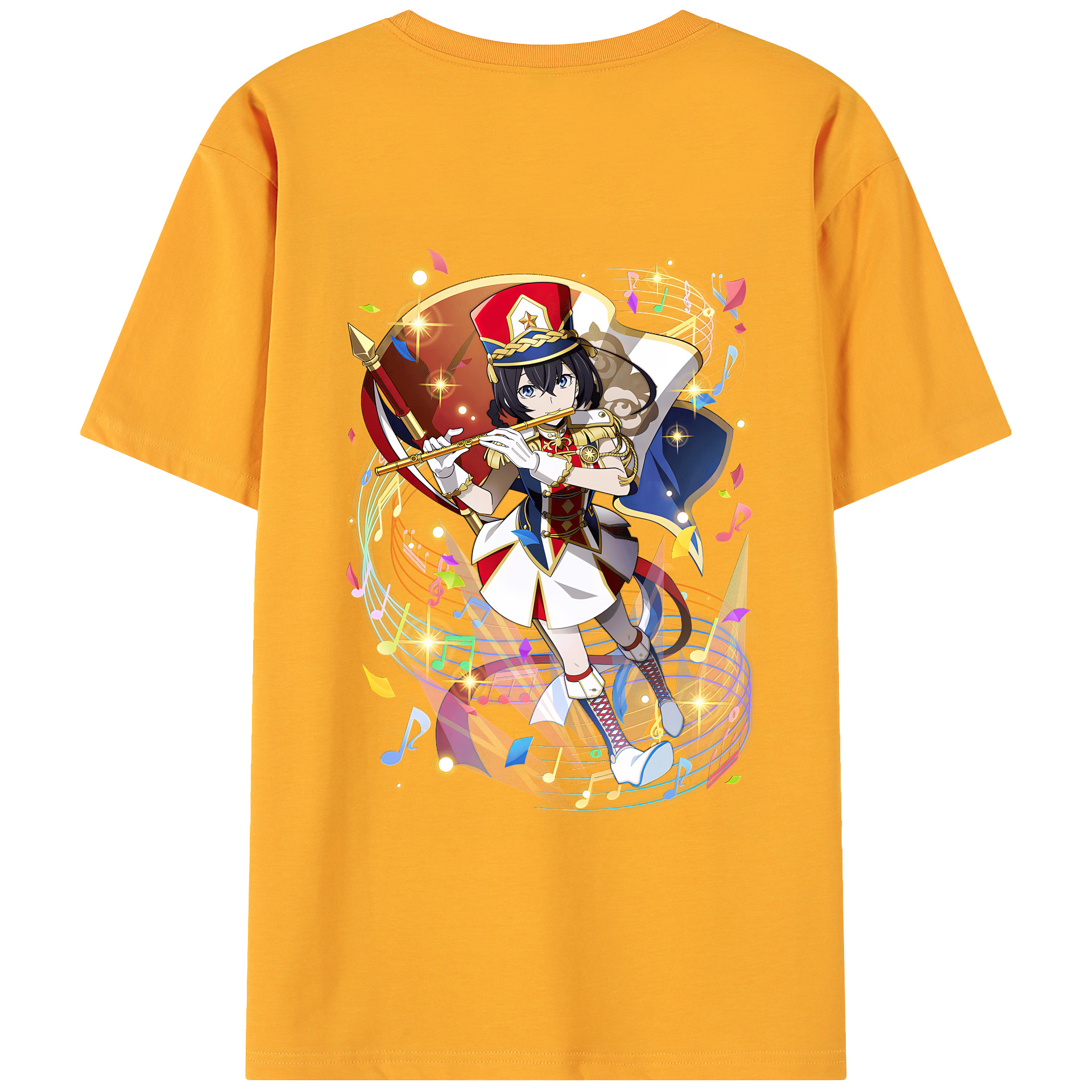 文豪ストレイドッグス Bungo Stray Dogs 綿100％ メンズ半袖Tシャツ（バックプリント） 通気性