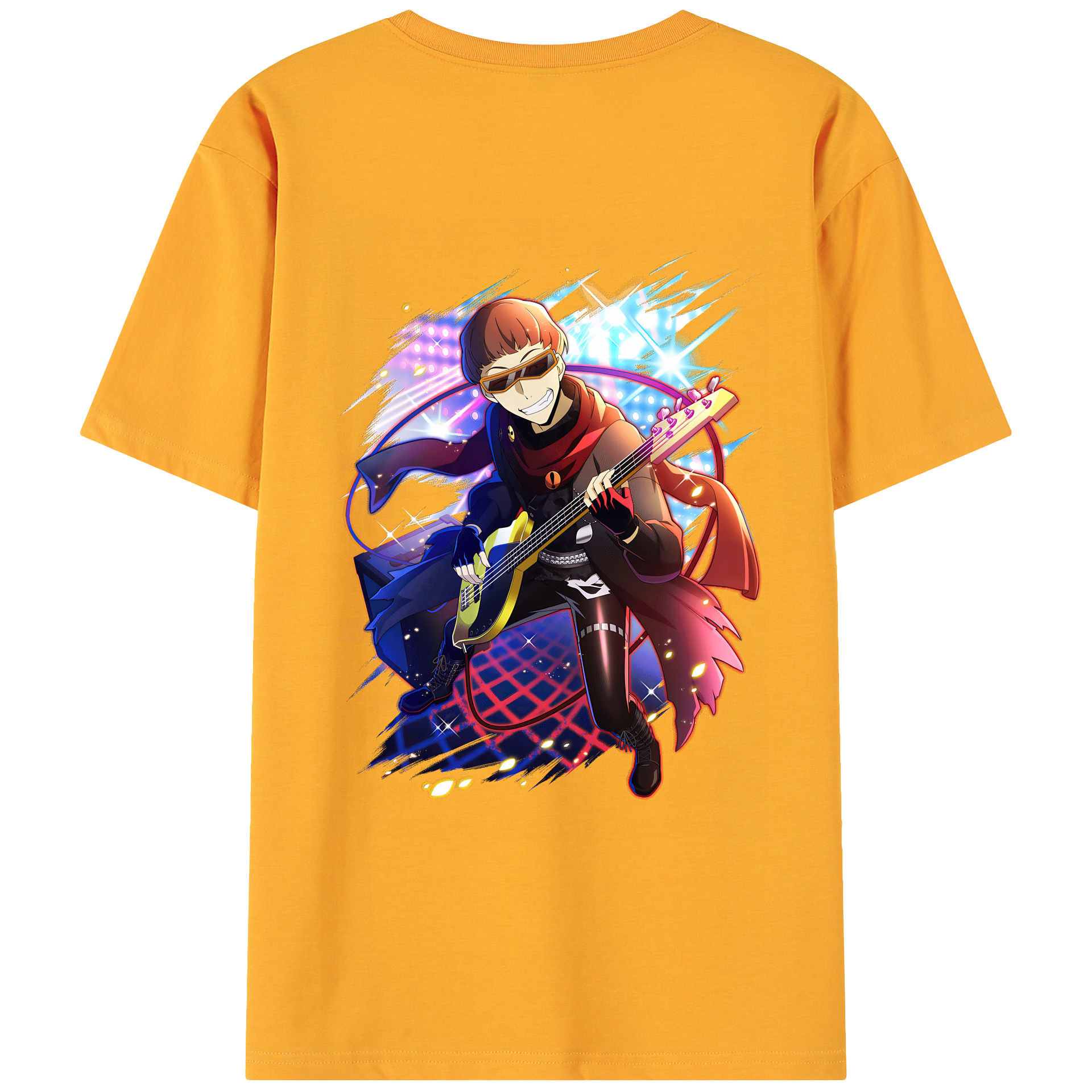 （画像用） 文豪ストレイドッグス Bungo Stray Dogs 綿100％ メンズ半袖Tシャツ（バックプリント） 通気性