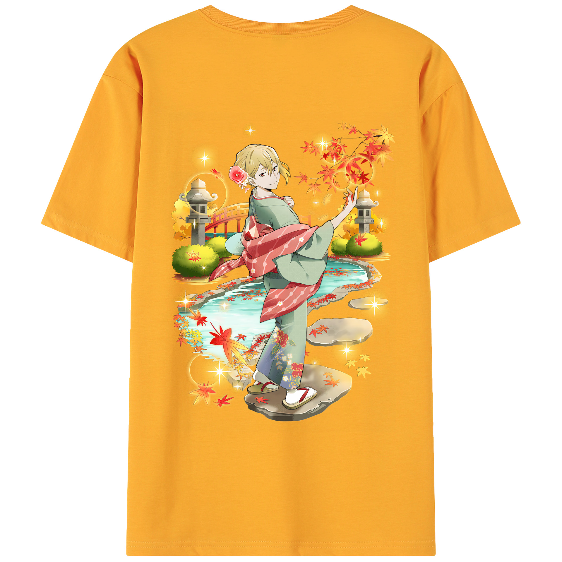 （画像用） 文豪ストレイドッグス Bungo Stray Dogs 綿100％ メンズ半袖Tシャツ（バックプリント） 通気性
