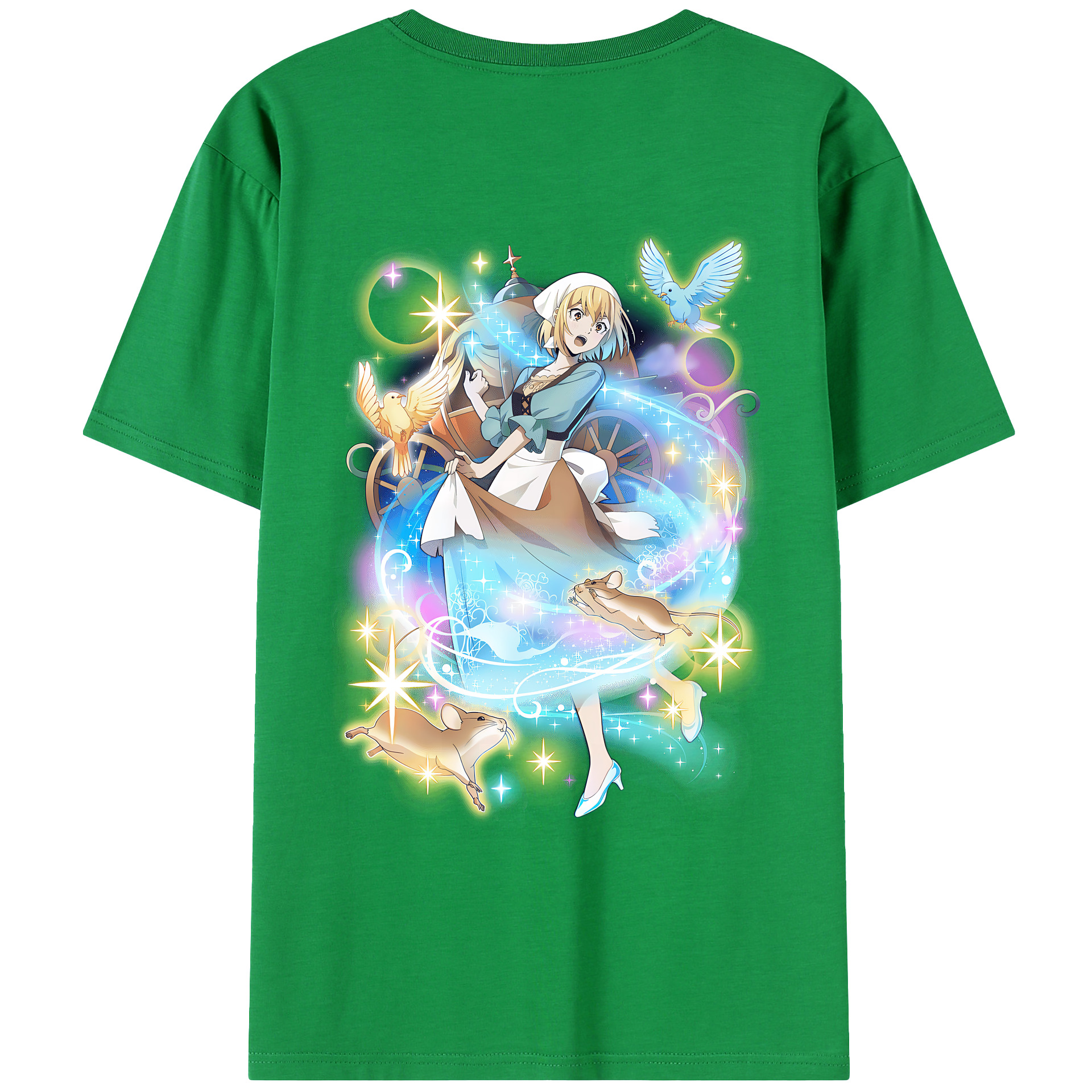 （画像用） 文豪ストレイドッグス Bungo Stray Dogs 綿100％ メンズ半袖Tシャツ（バックプリント） 通気性