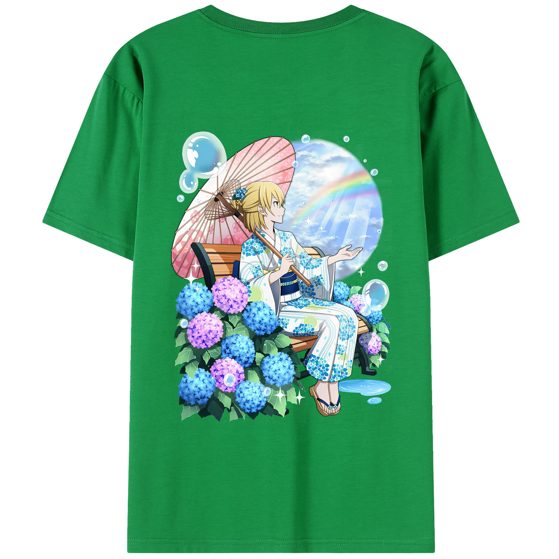 （画像用） 文豪ストレイドッグス Bungo Stray Dogs 綿100％ メンズ半袖Tシャツ（バックプリント） 通気性
