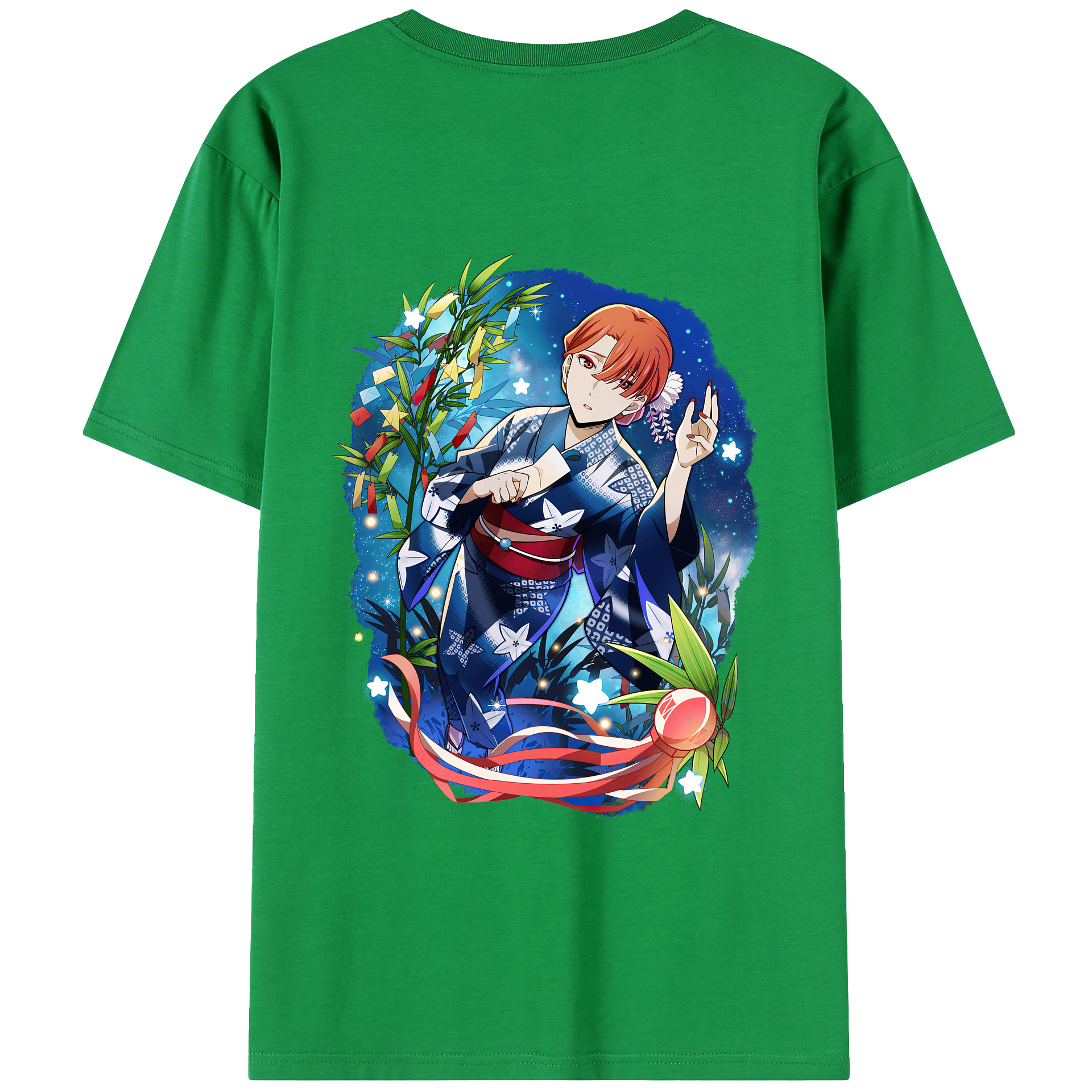 （画像用） 文豪ストレイドッグス Bungo Stray Dogs 綿100％ メンズ半袖Tシャツ（バックプリント） 通気性