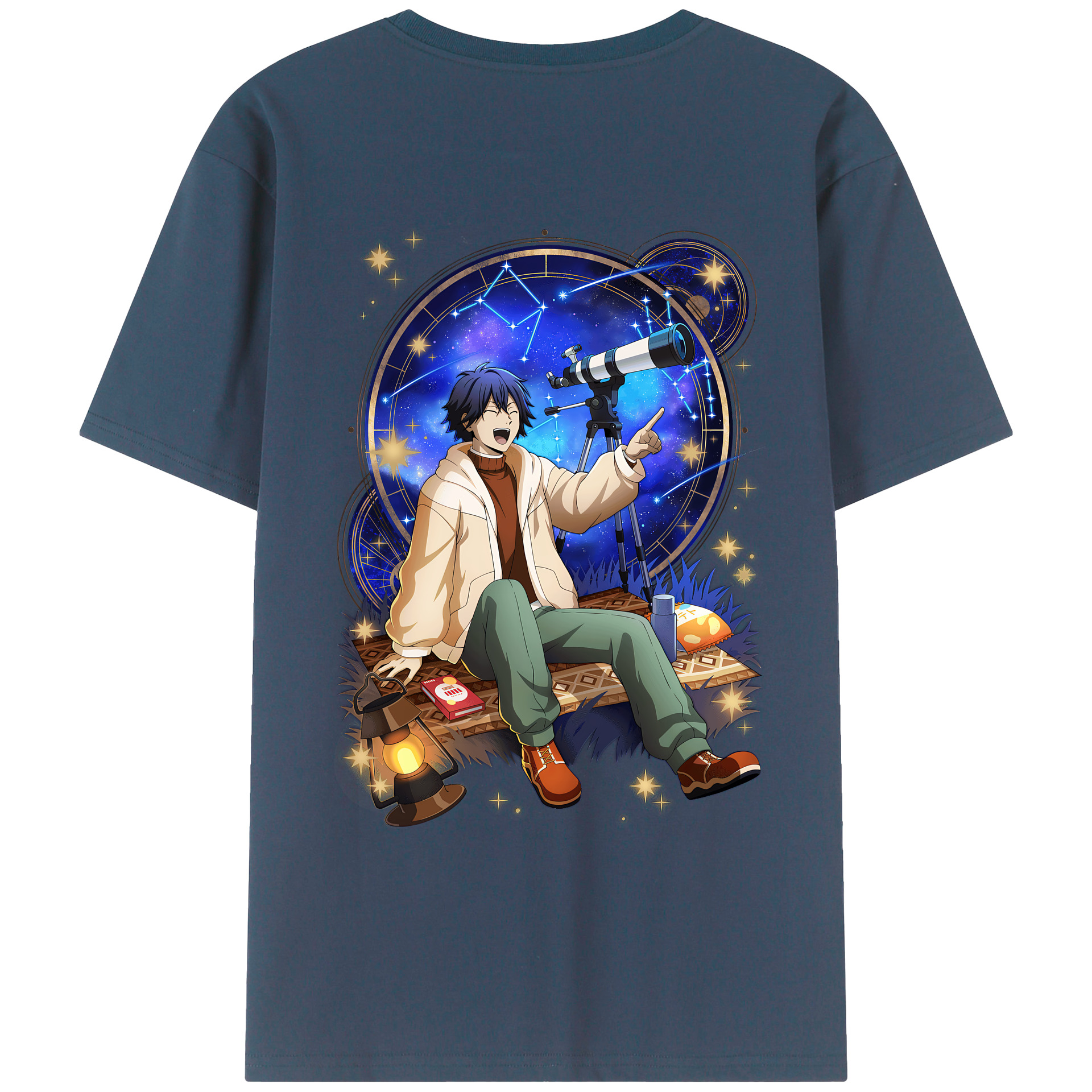 （画像用） 文豪ストレイドッグス Bungo Stray Dogs 綿100％ メンズ半袖Tシャツ（バックプリント） 通気性