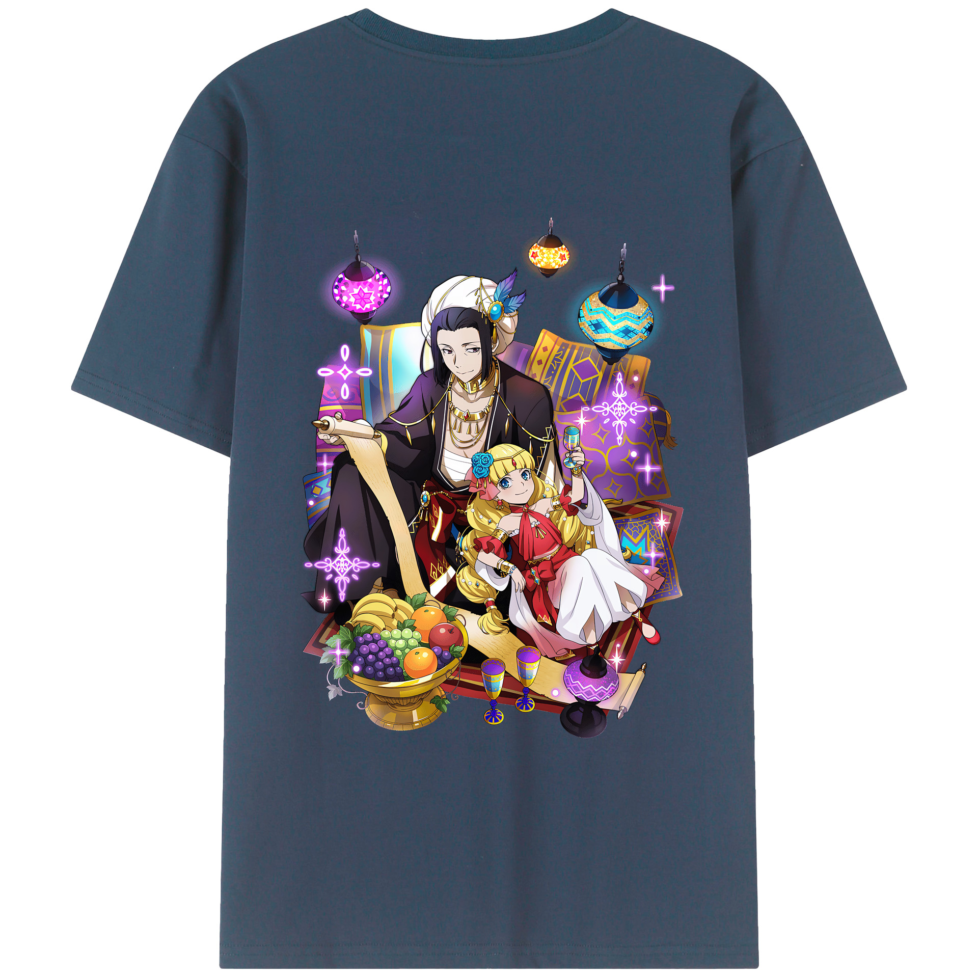 （画像用） 文豪ストレイドッグス Bungo Stray Dogs 綿100％ メンズ半袖Tシャツ（バックプリント） 通気性