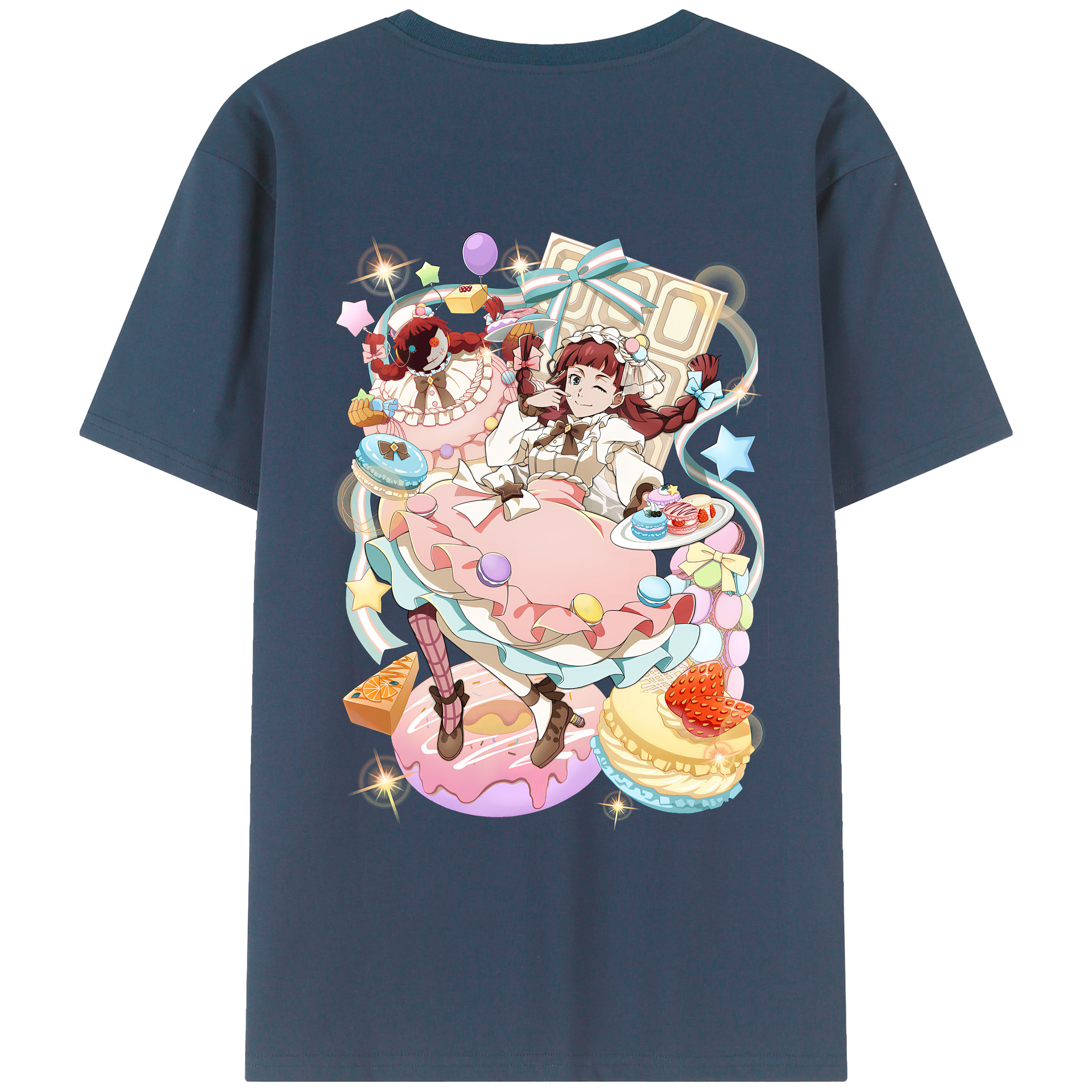 （画像用） 文豪ストレイドッグス Bungo Stray Dogs 綿100％ メンズ半袖Tシャツ（バックプリント） 通気性