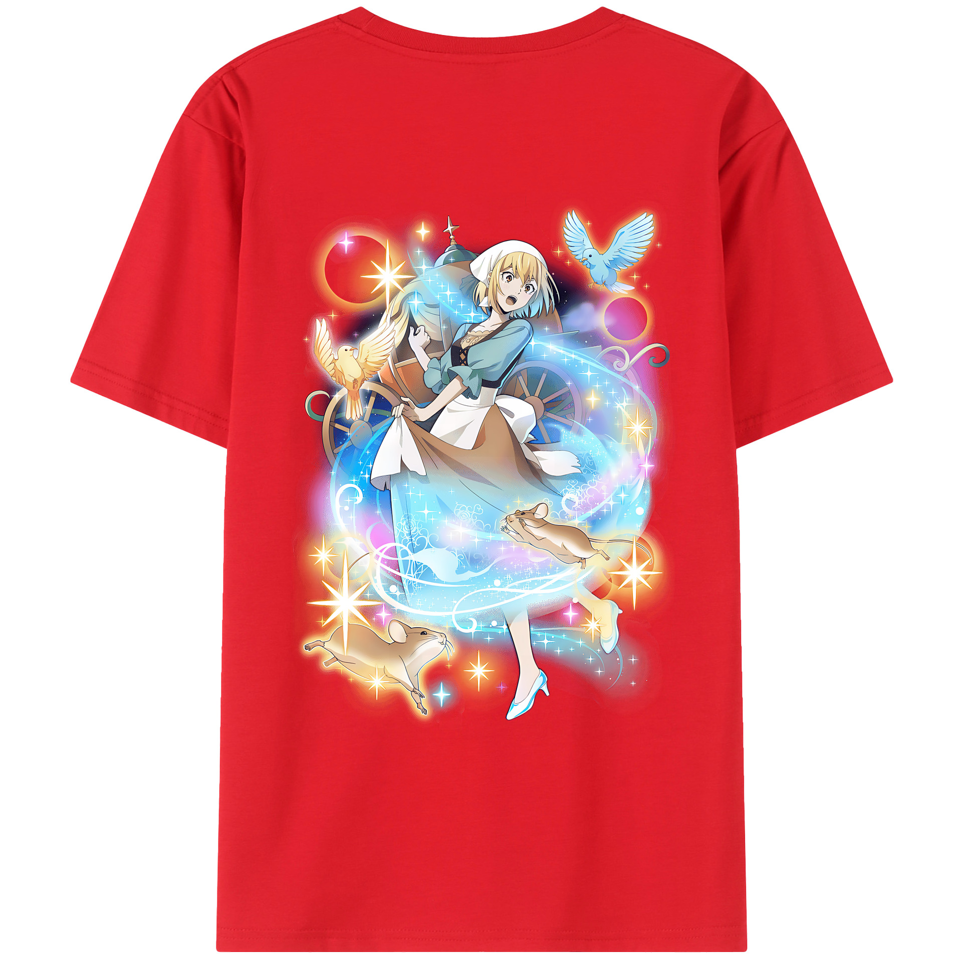 （画像用） 文豪ストレイドッグス Bungo Stray Dogs 綿100％ メンズ半袖Tシャツ（バックプリント） 通気性