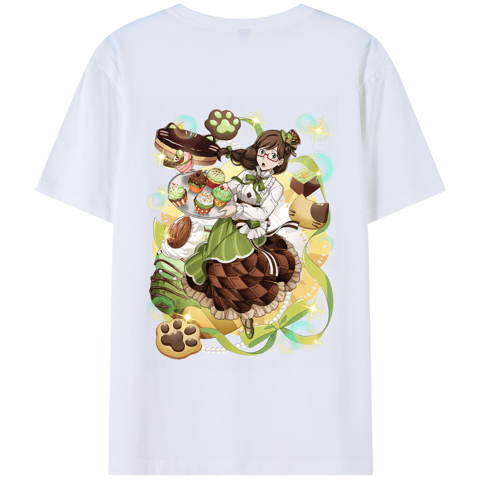 （画像用） 文豪ストレイドッグス Bungo Stray Dogs 綿100％ メンズ半袖Tシャツ（バックプリント） 通気性