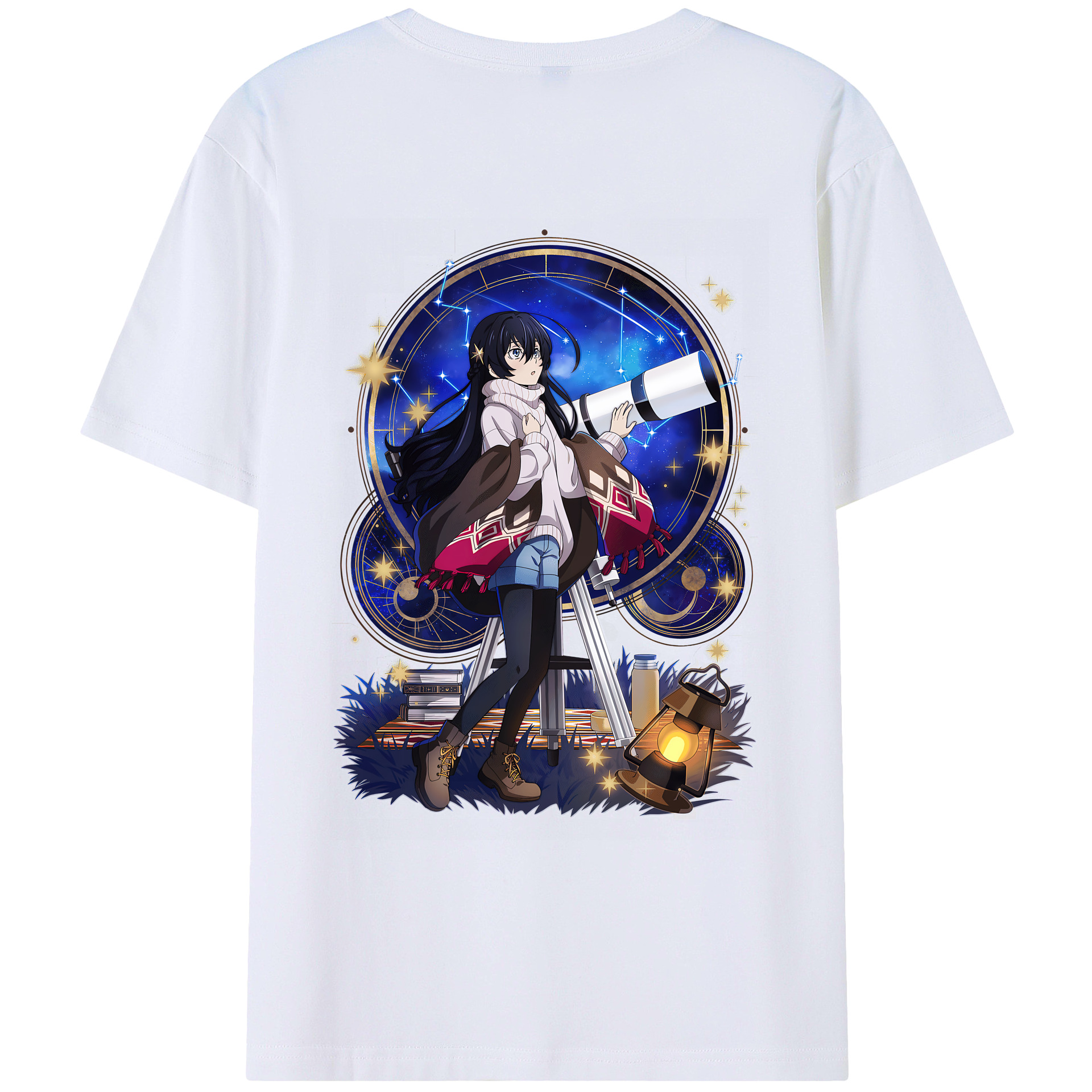 （画像用） 文豪ストレイドッグス Bungo Stray Dogs 綿100％ メンズ半袖Tシャツ（バックプリント） 通気性