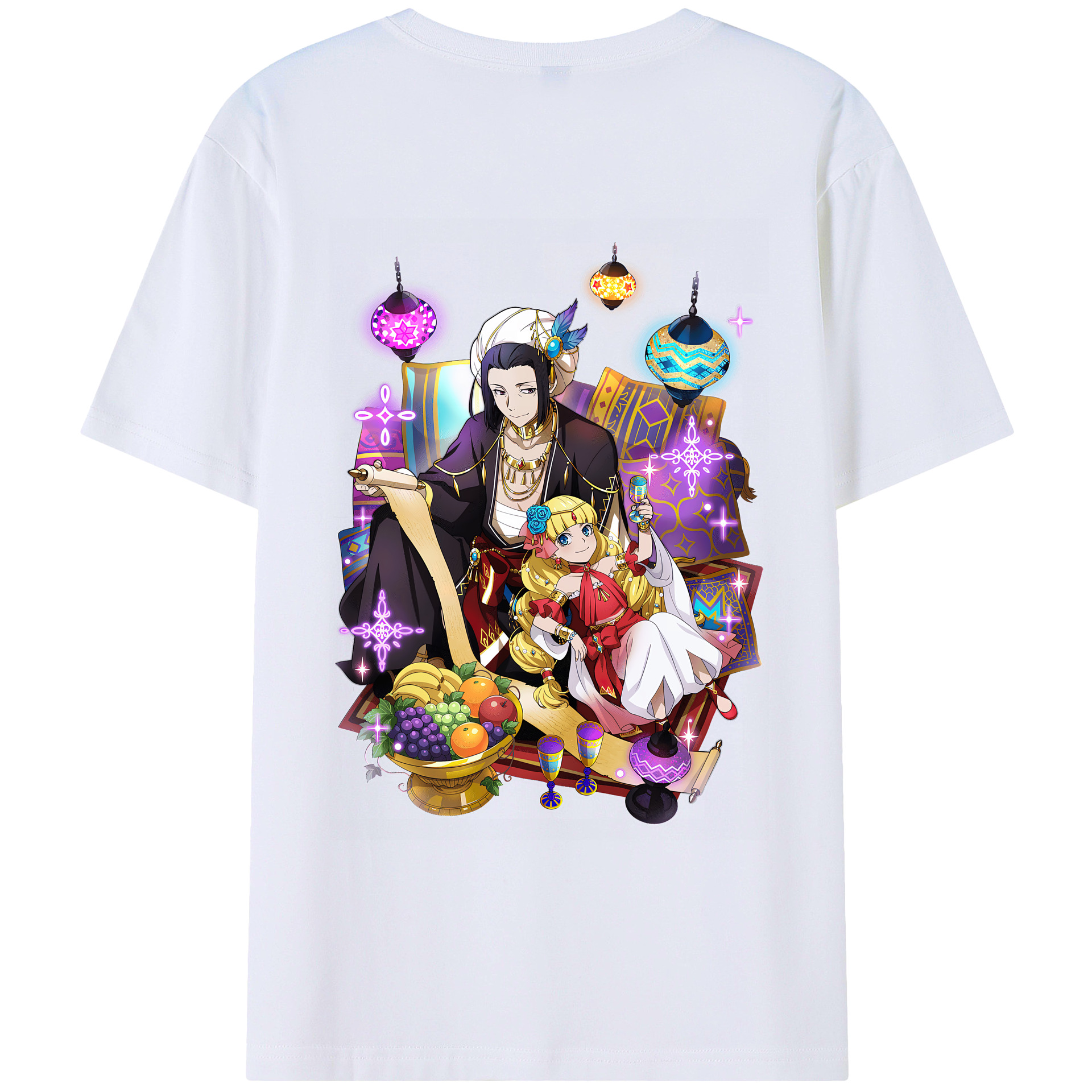 （画像用） 文豪ストレイドッグス Bungo Stray Dogs 綿100％ メンズ半袖Tシャツ（バックプリント） 通気性