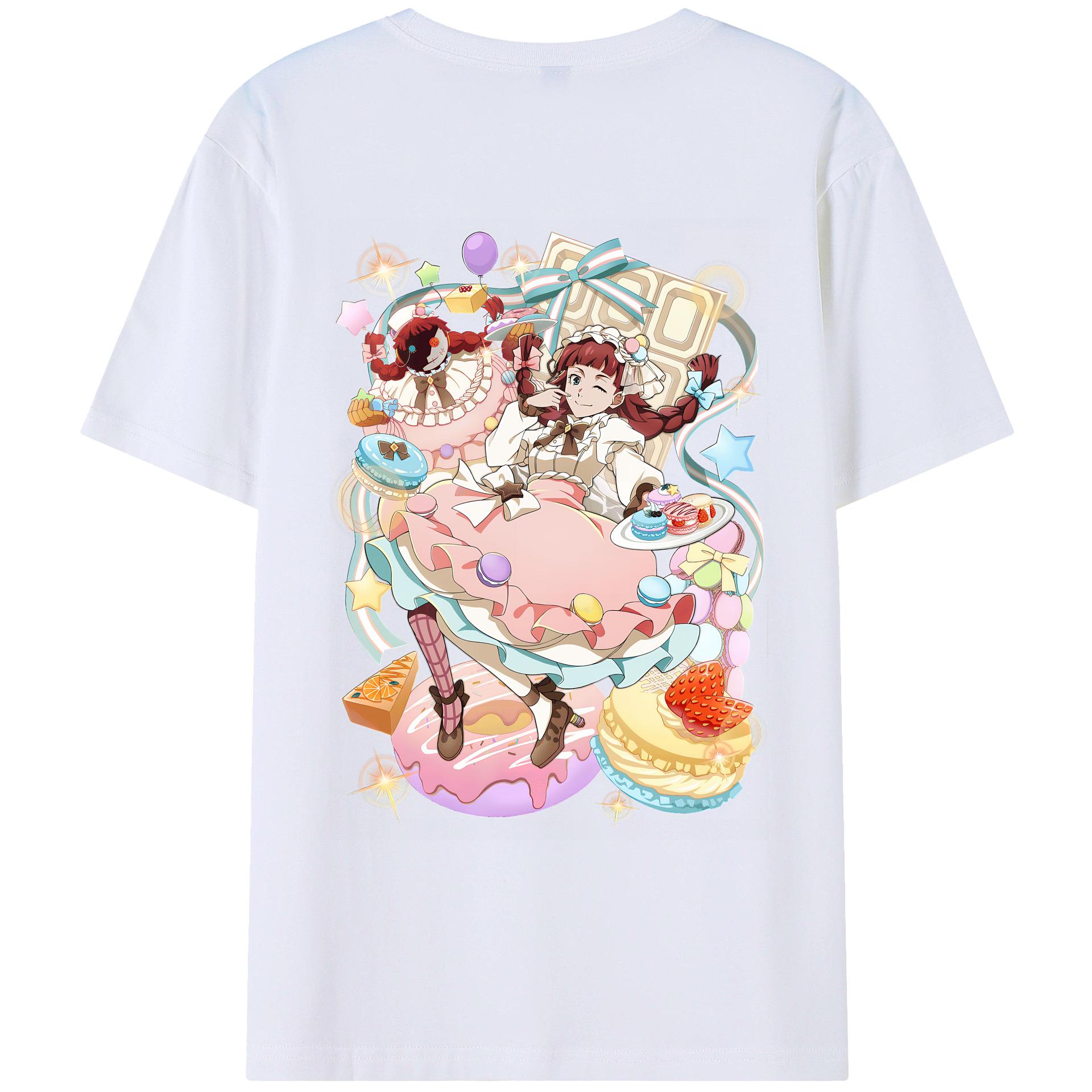 （画像用） 文豪ストレイドッグス Bungo Stray Dogs 綿100％ メンズ半袖Tシャツ（バックプリント） 通気性