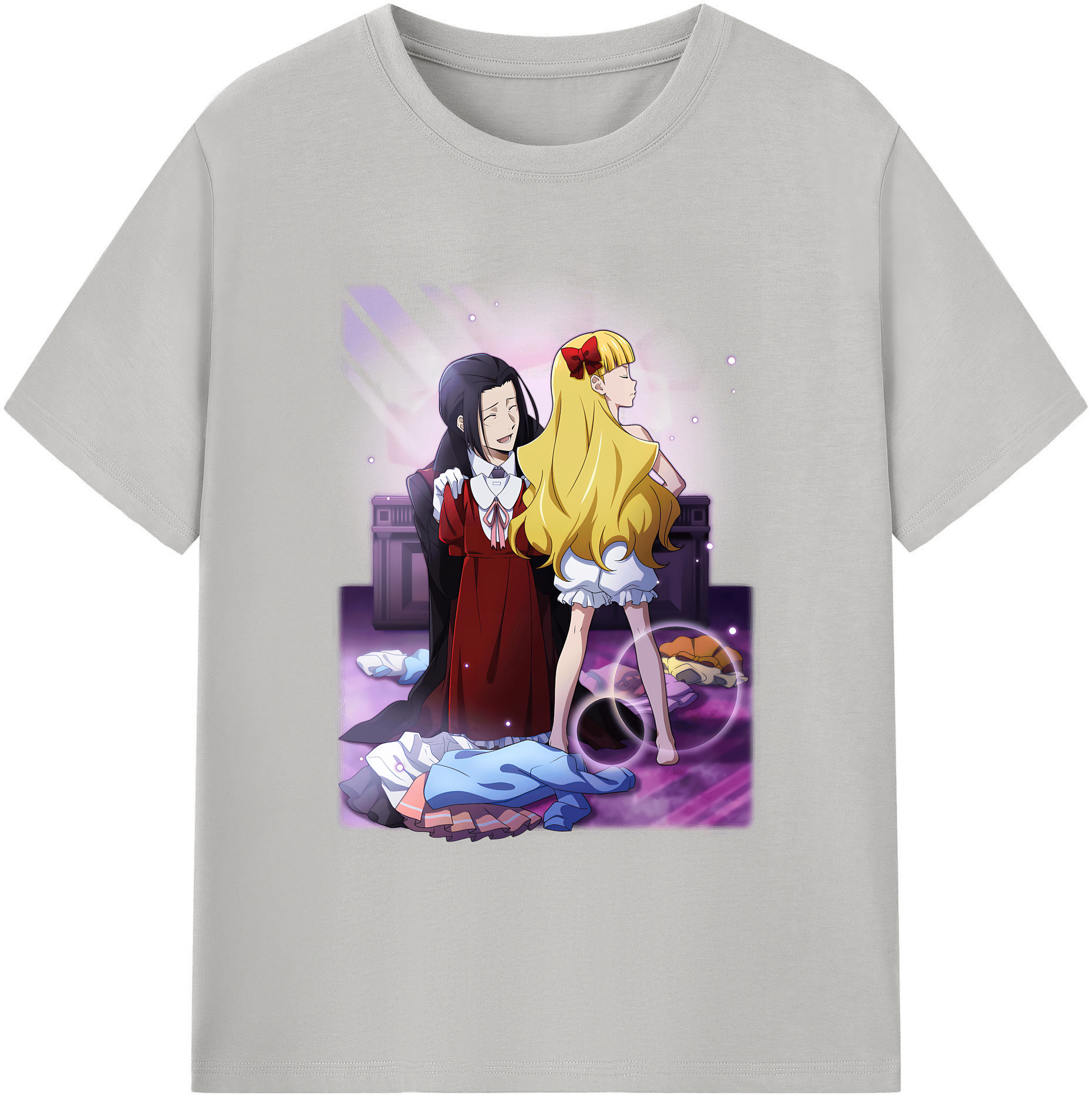 （画像用） 文豪ストレイドッグス Bungo Stray Dogs 綿100％ メンズ半袖Tシャツ｜肌触りやわらか＆通気性
